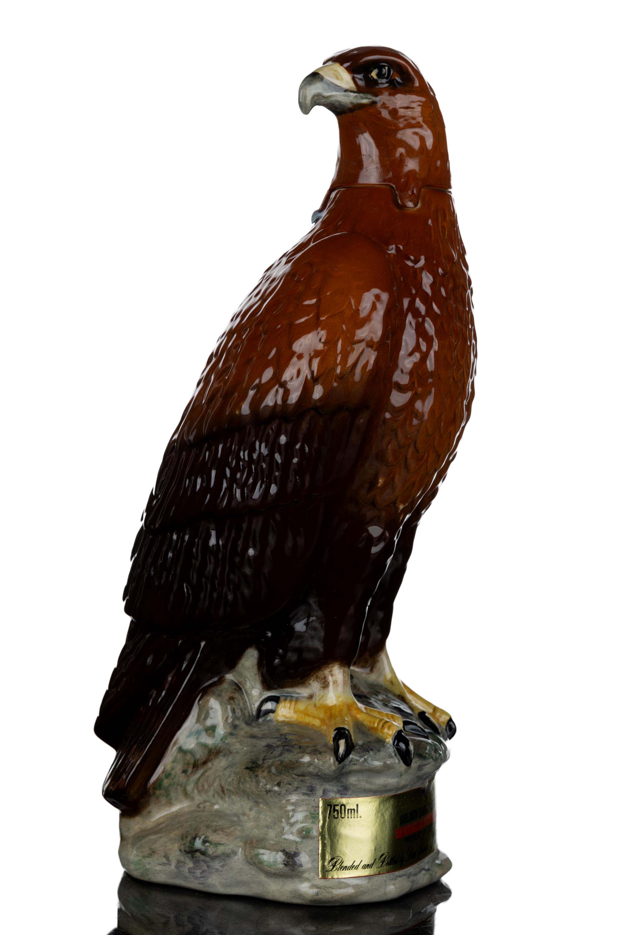Beneagles Golden Eagle Ceramic Decanter