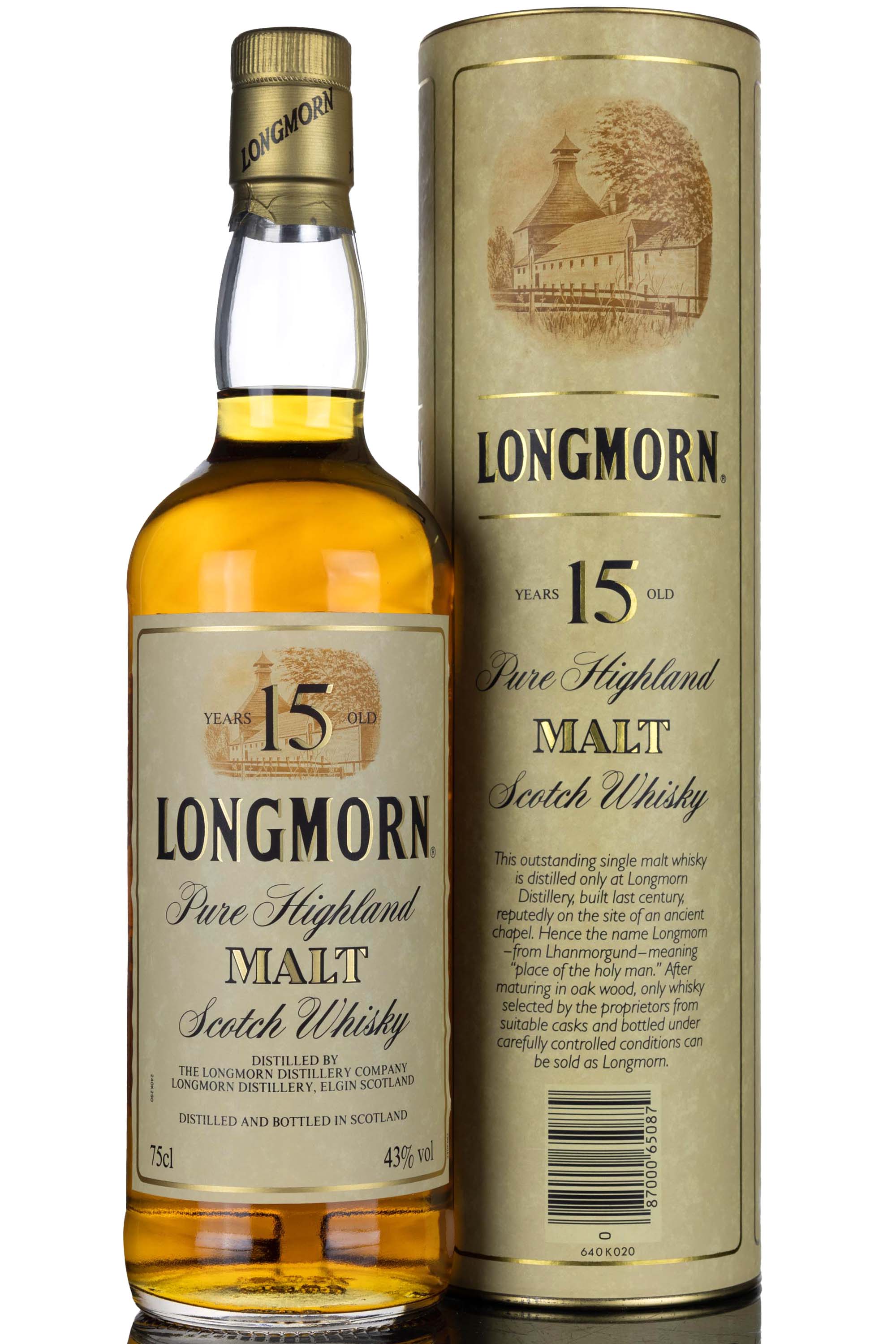 Longmorn 15 Year Old - Circa 1990