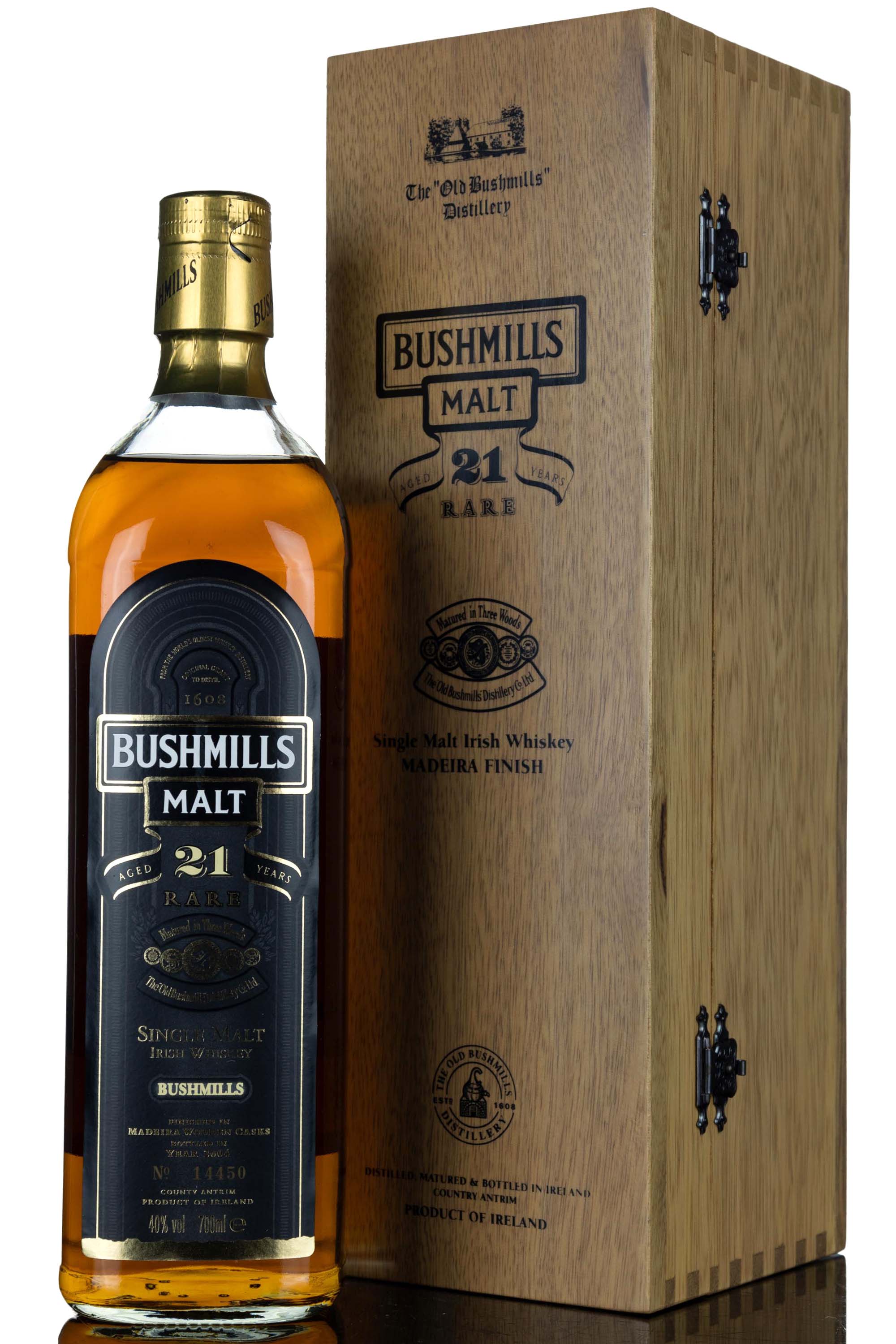 Bushmills 21 Year Old - 2004 Release