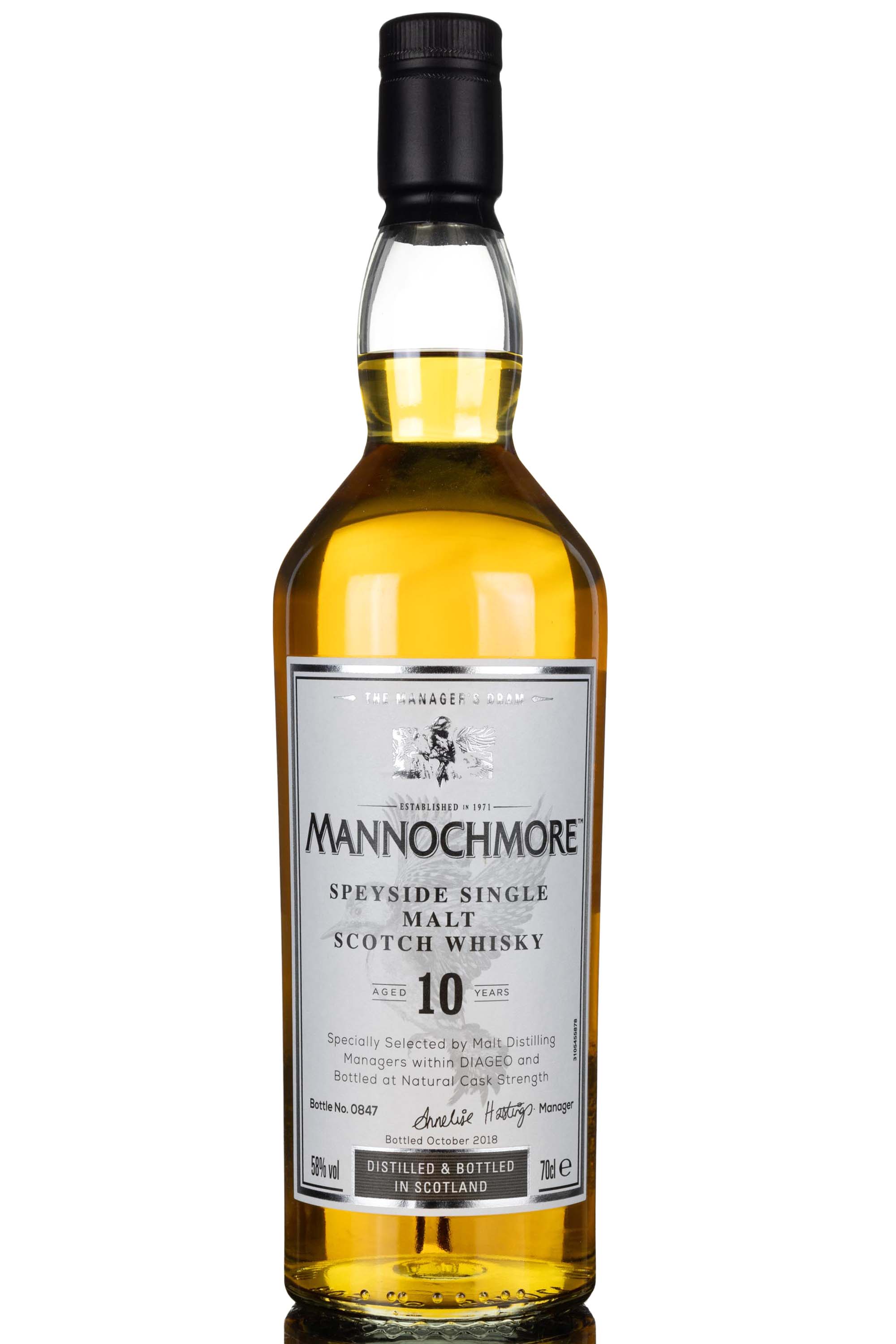 Mannochmore 10 Year Old - Managers Dram 2018