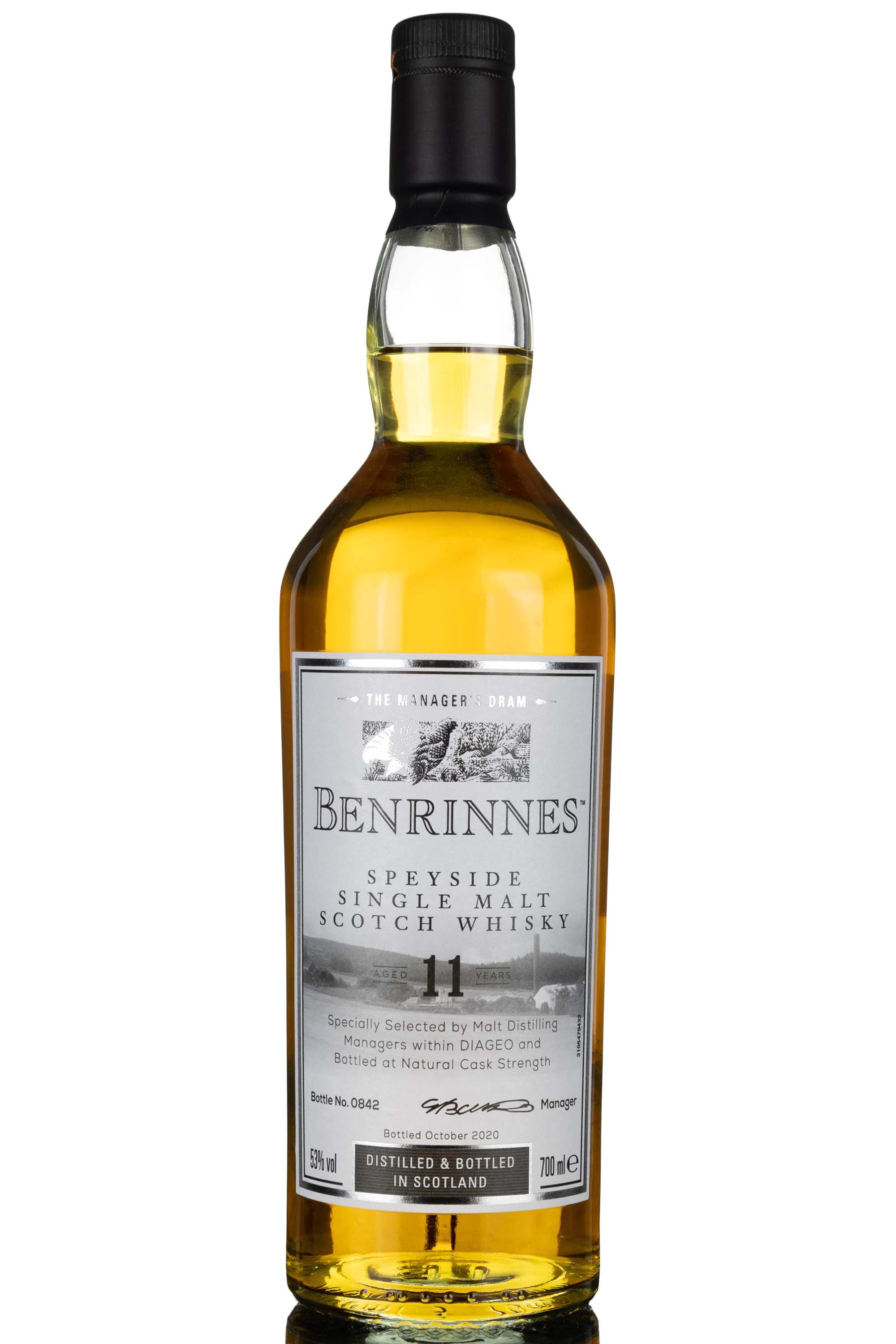 Benrinnes 11 Year Old - Managers Dram 2020