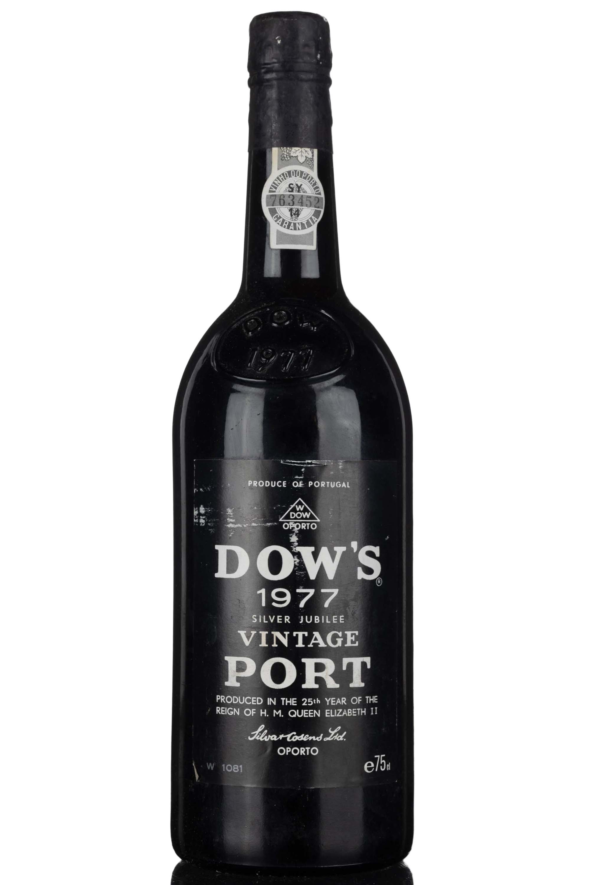Dows 1977 Vintage Port - Silver Jubilee Vintage
