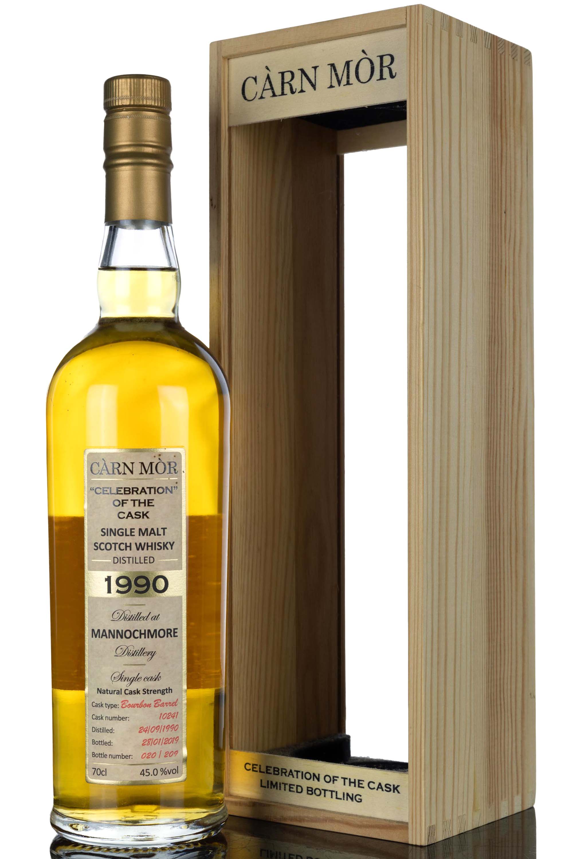 Mannochmore 1990-2019 - 28 Year Old - Carn Mor - Celebration Of The Cask - Single Cask 102