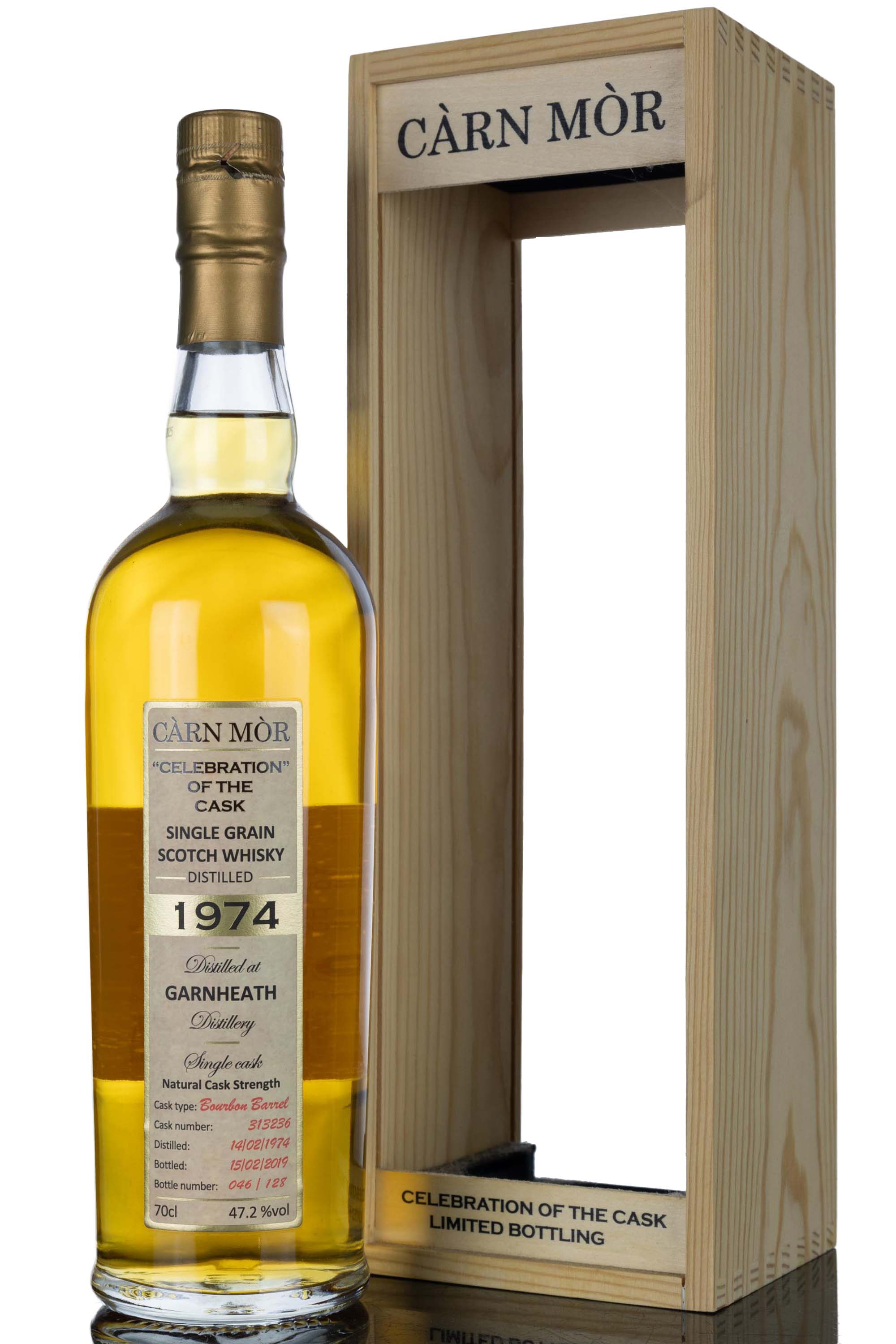 Garnheath 1974-2019 - 45 Year Old - Carn Mor - Celebration Of The Cask - Single Cask 31323