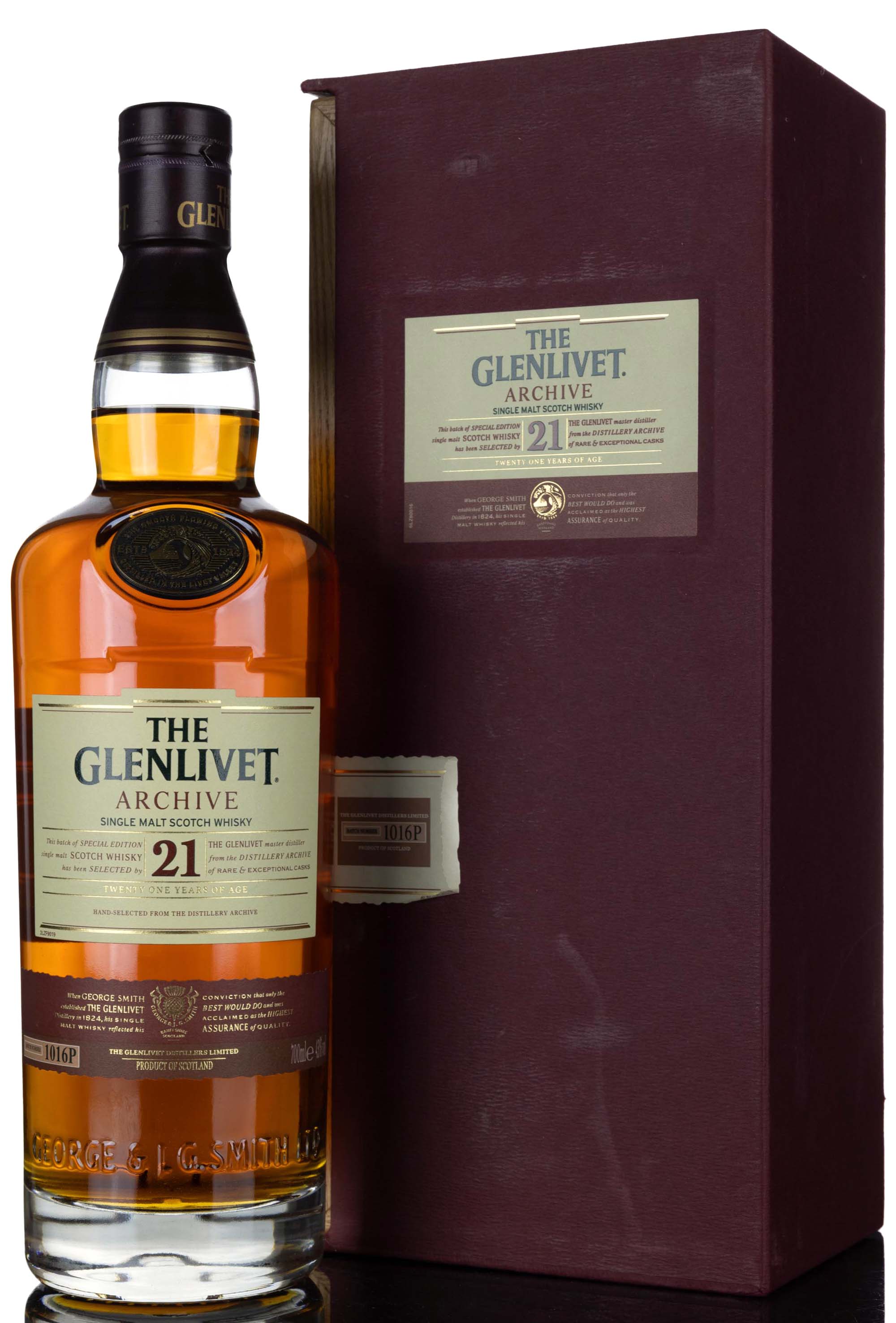 Glenlivet 21 Year Old - Archive - Small Batch - 2018 Release