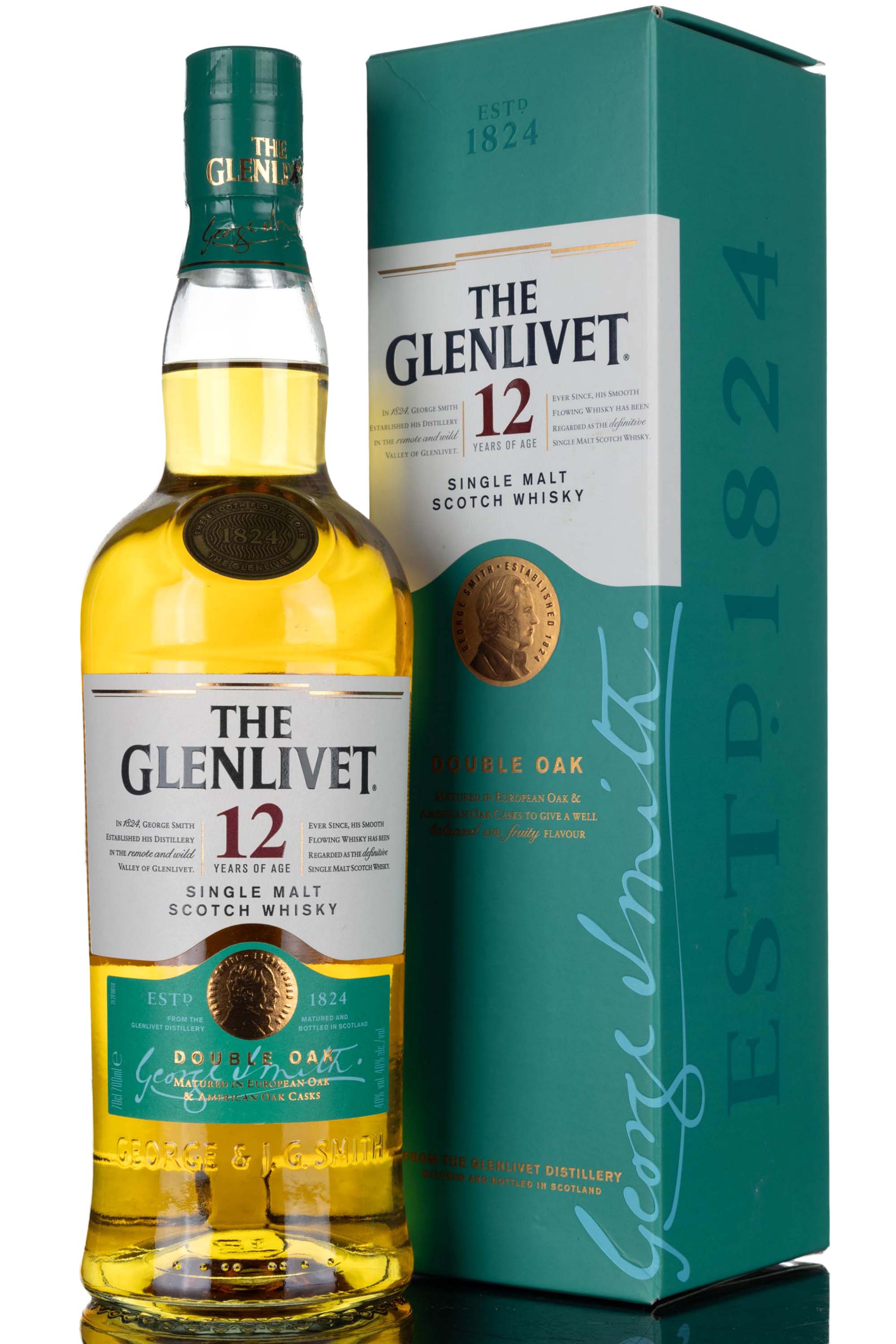 Glenlivet 12 Year Old - Double Oak - 2020s