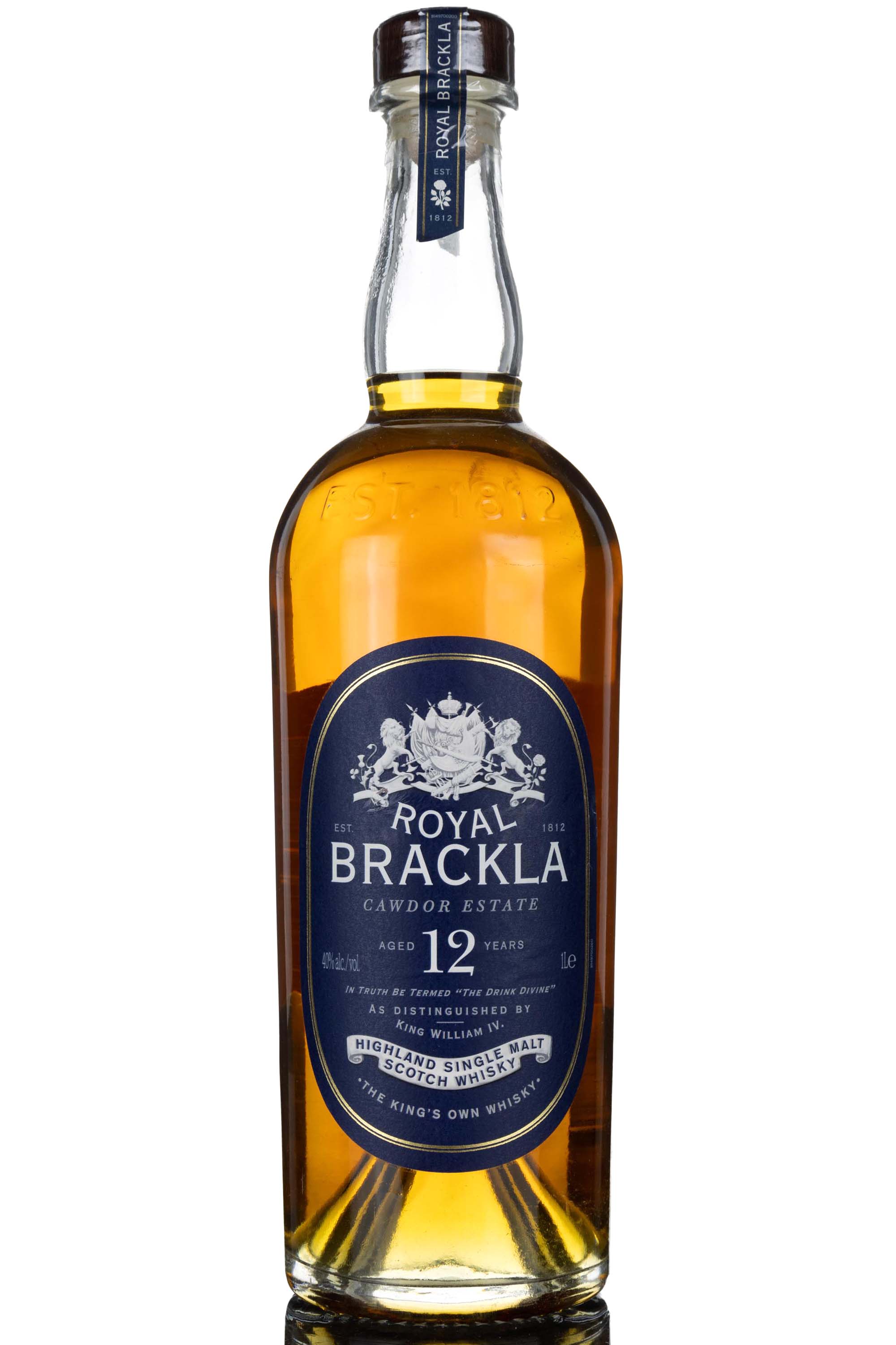 Royal Brackla 12 Year Old - 1 Litre