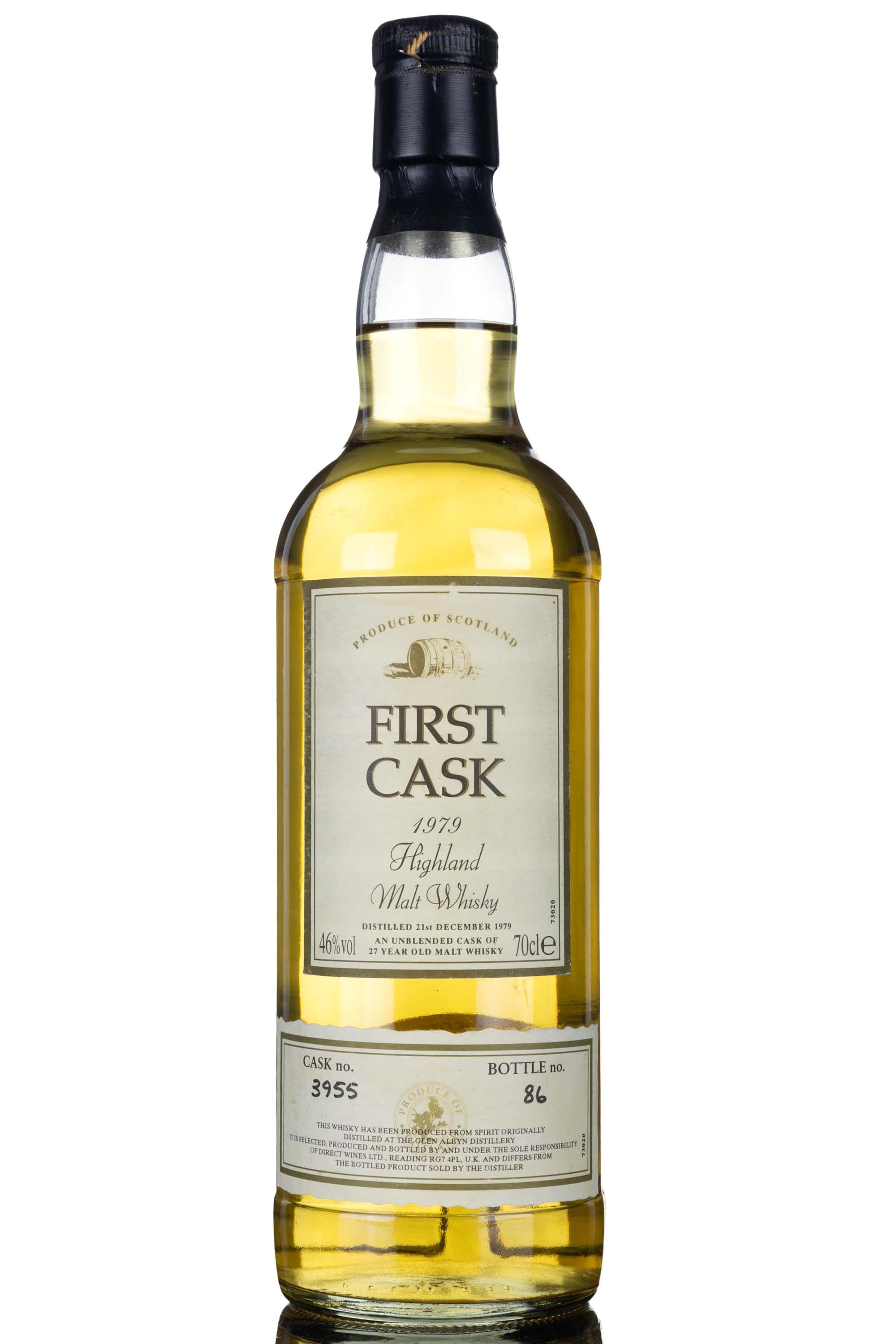 Glen Albyn 1979 - 27 Year Old - First Cask 3955