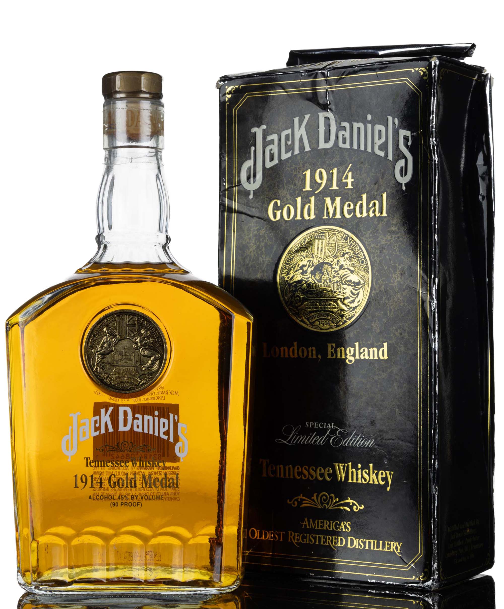 Jack Daniels 1914 Gold Medal