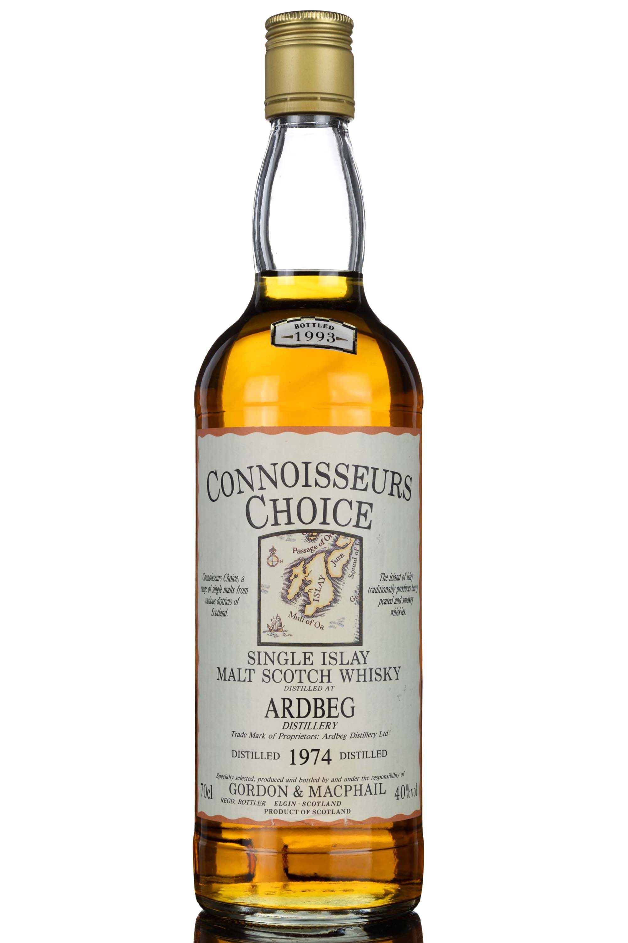 Ardbeg 1974-1993 - Gordon & MacPhail - Connoisseurs Choice