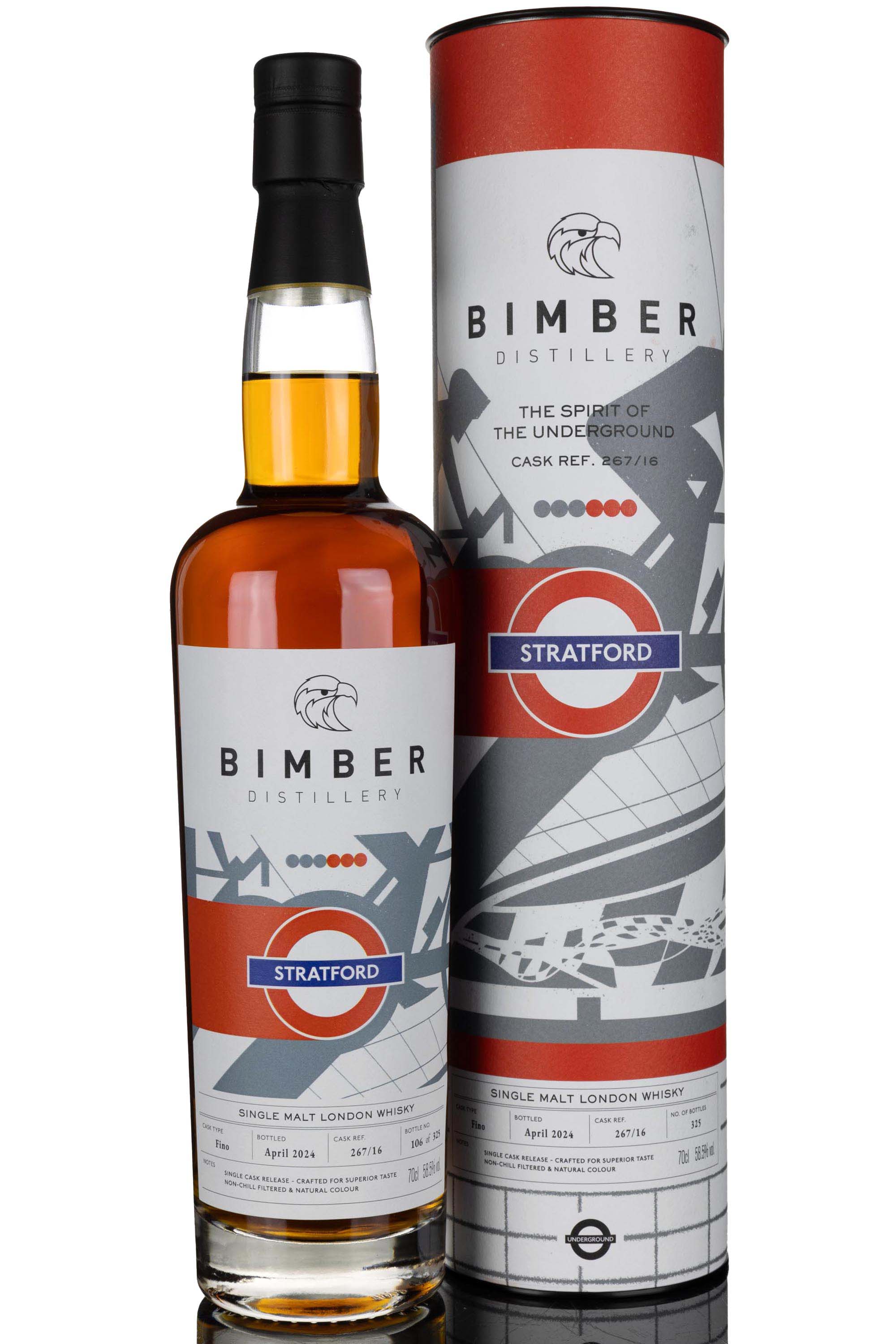 Bimber The Spirit Of The Underground - Stratford - 2024 Release - Single Cask 267/16