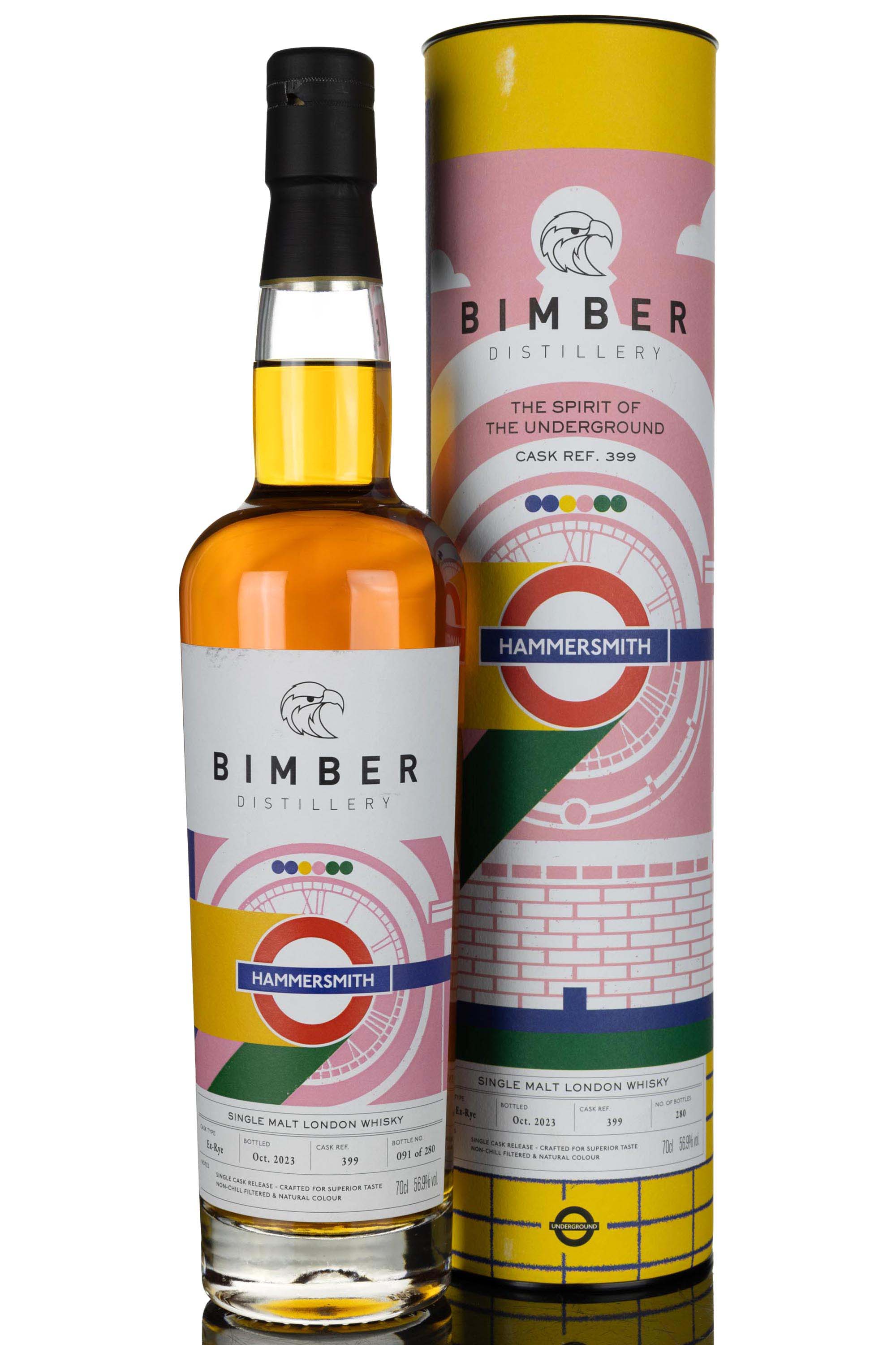 Bimber The Spirit Of The Underground - Hammersmith - 2023 Release - Single Cask 399