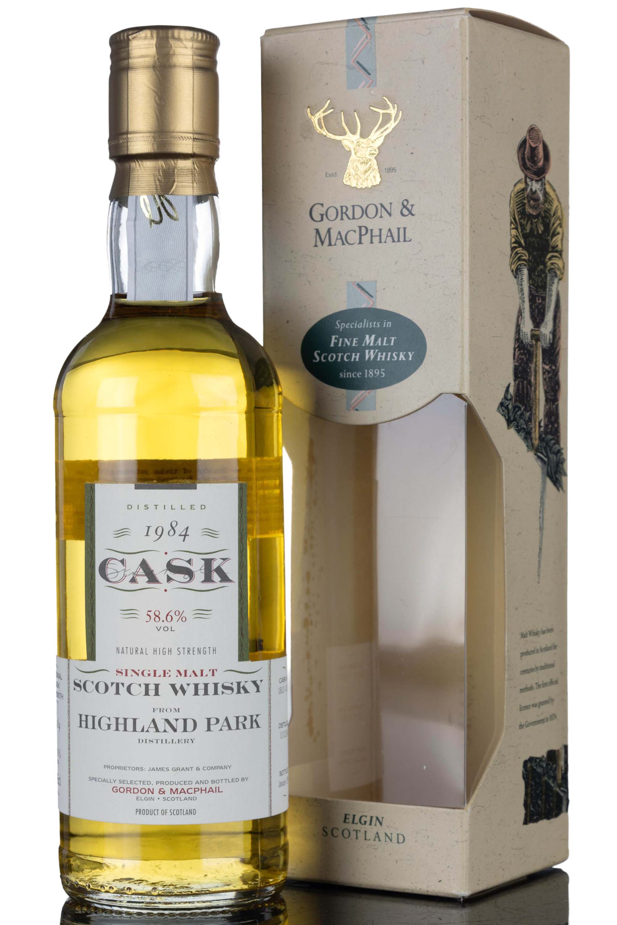 Highland Park 1984-1996 - Gordon & MacPhail - Cask Strength - Cask 1812-1815