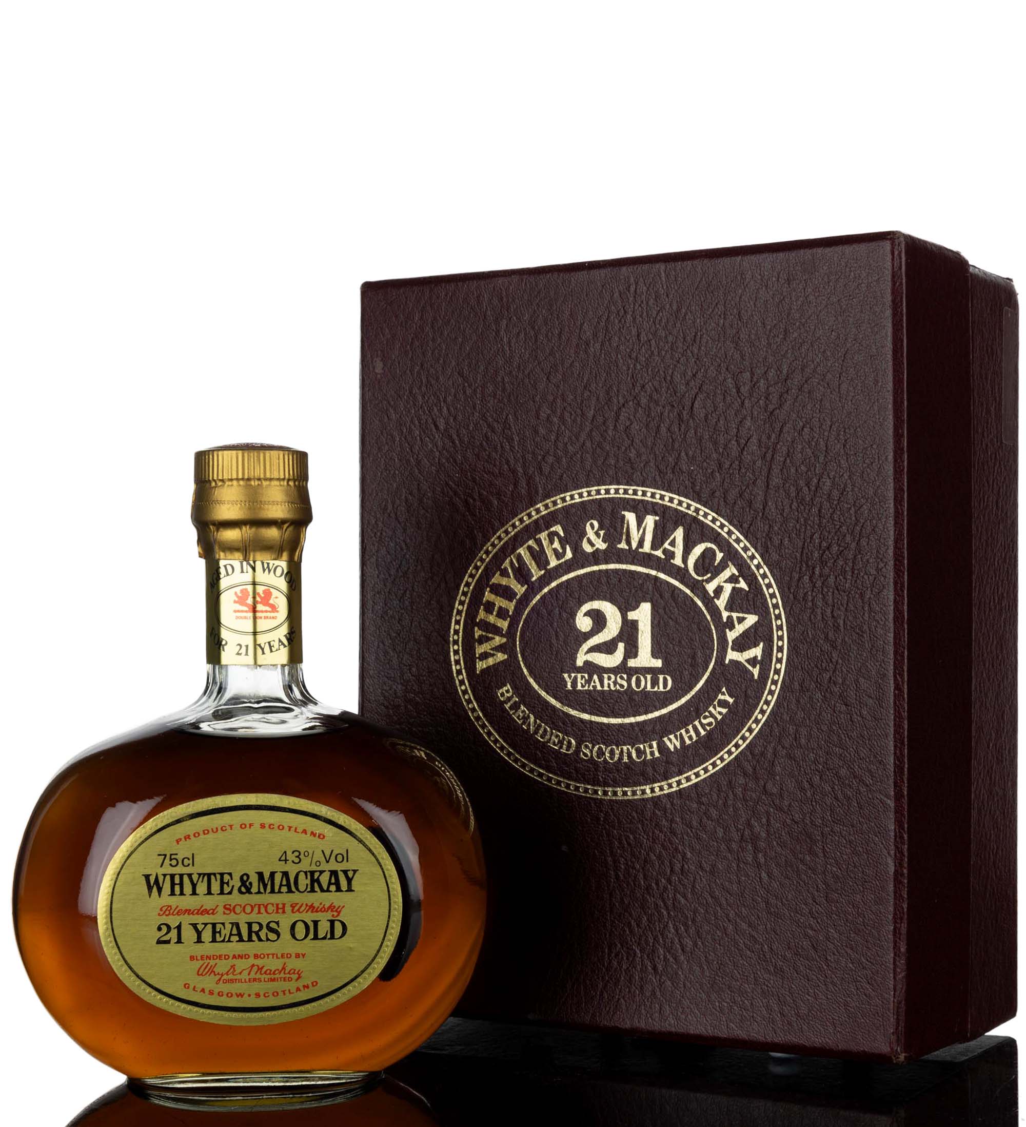 Whyte & Mackay 21 Year Old - 1980s
