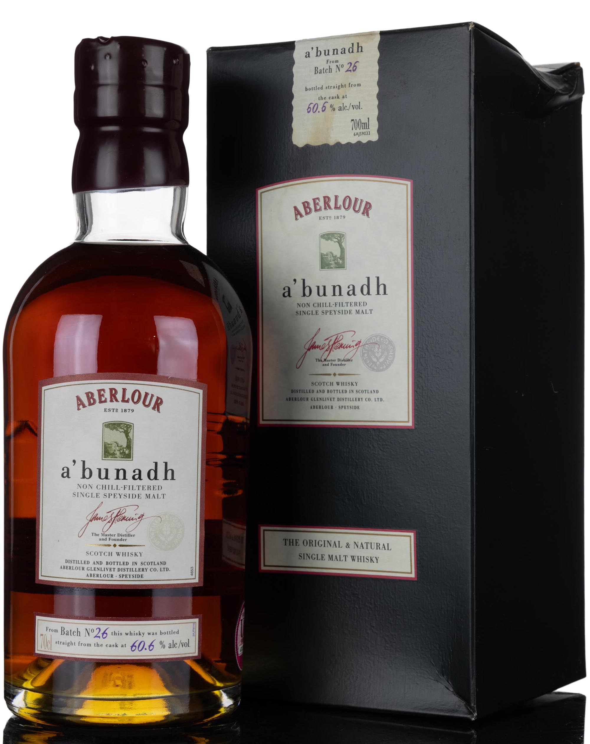 Aberlour A'bunadh - Batch 26 - 2009 Release
