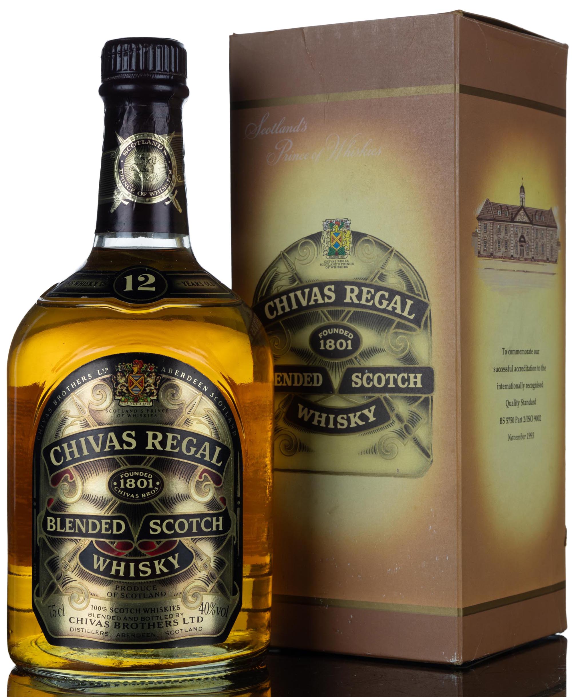 Chivas Regal 12 International Recognition 1993