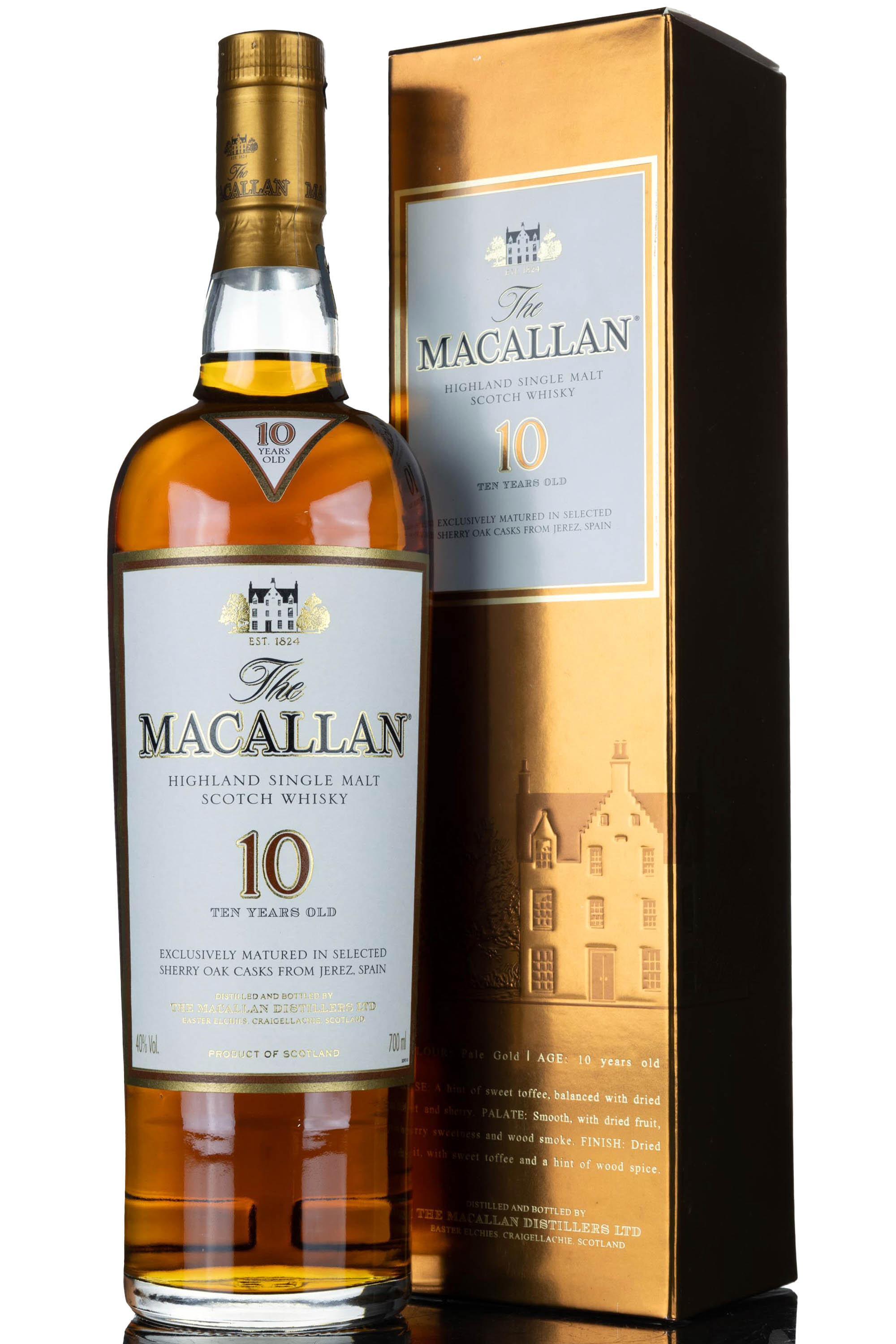 Macallan 10 Year Old - Sherry Cask - Mid 2000s