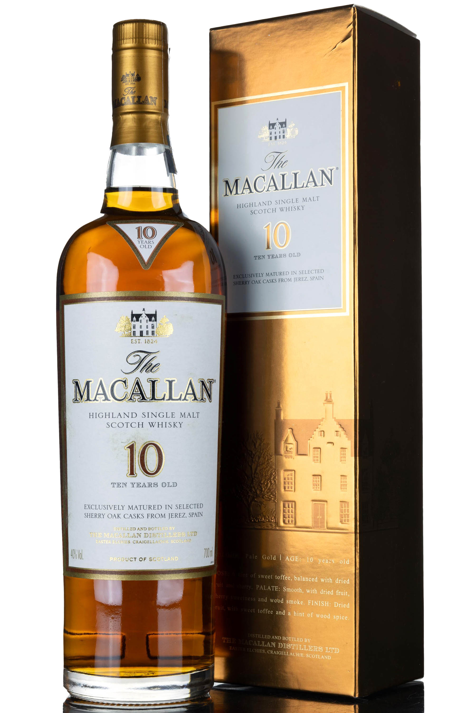 Macallan 10 Year Old - Sherry Cask - Mid 2000s