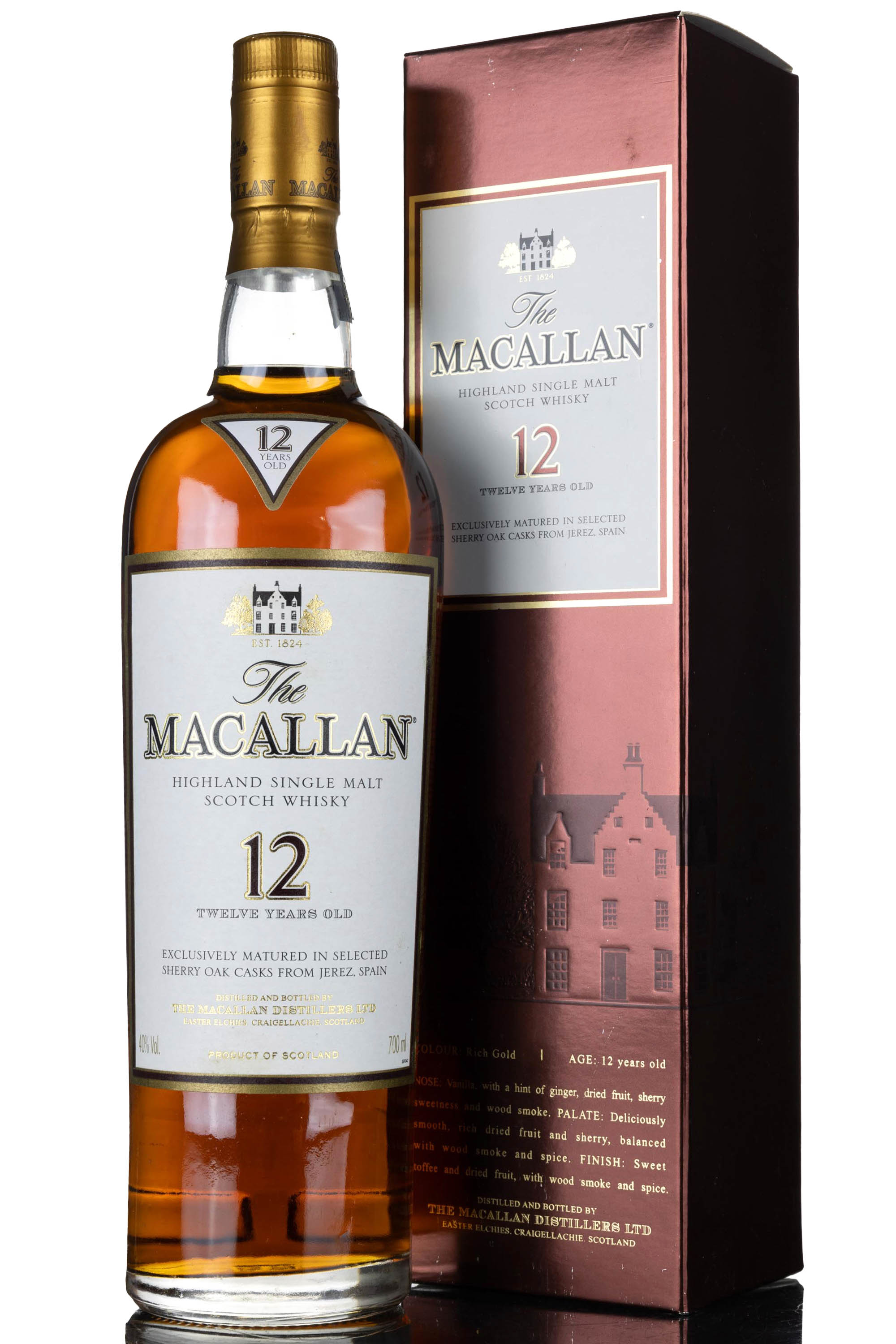 Macallan 12 Year Old - Sherry Cask - Mid 2000s