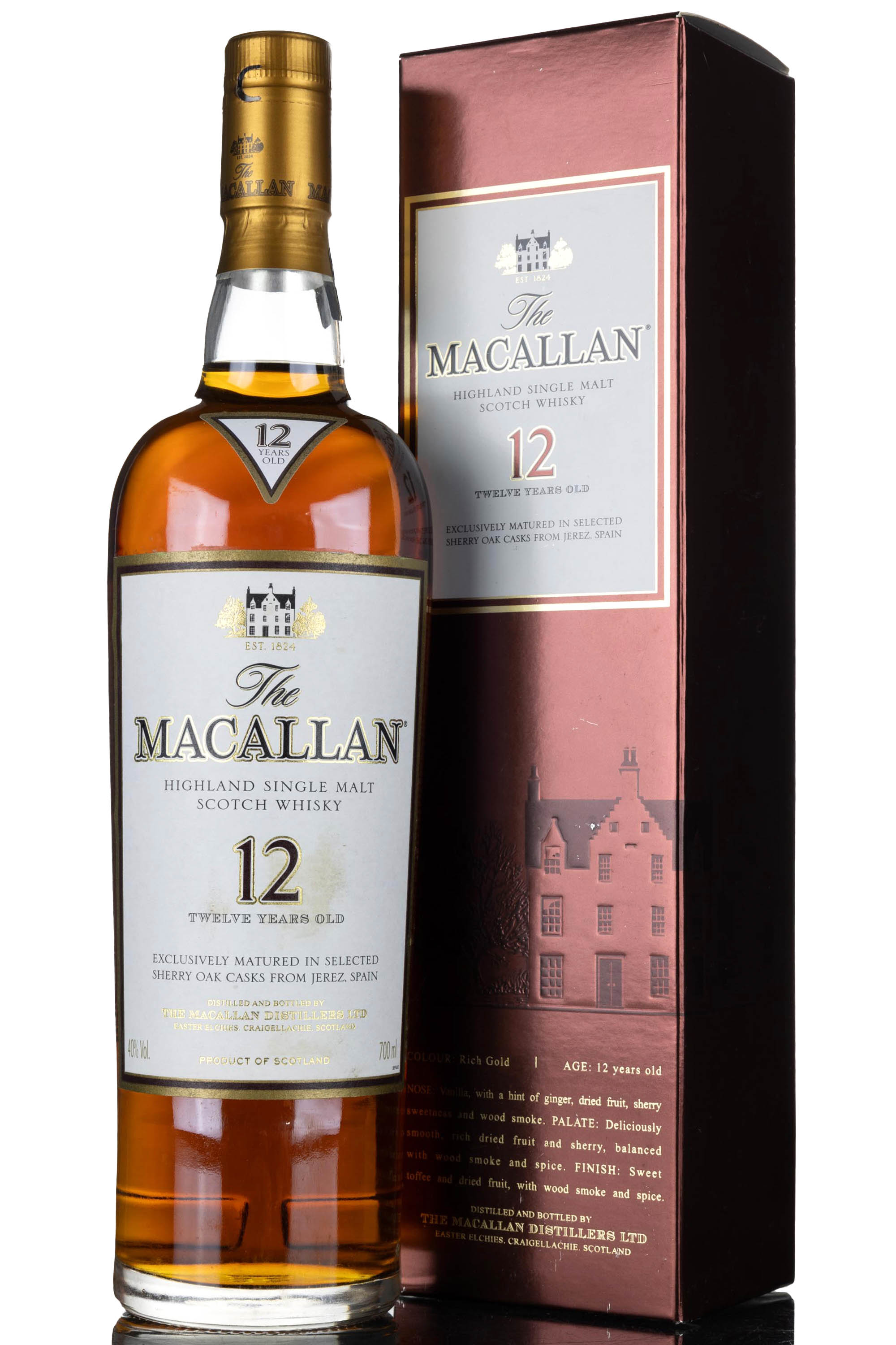 Macallan 12 Year Old - Sherry Cask - Mid 2000s