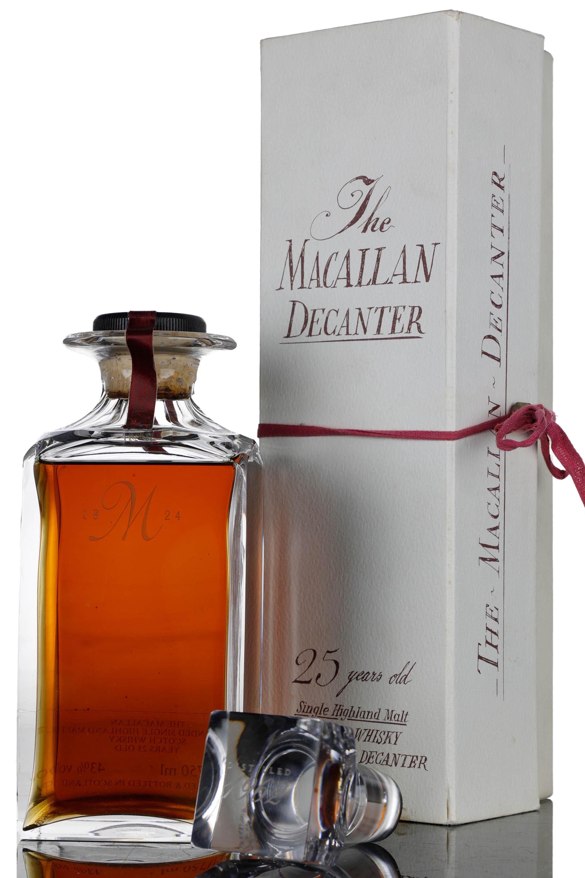 Macallan 1962 - 25 Year Old - Tudor Crystal Decanter