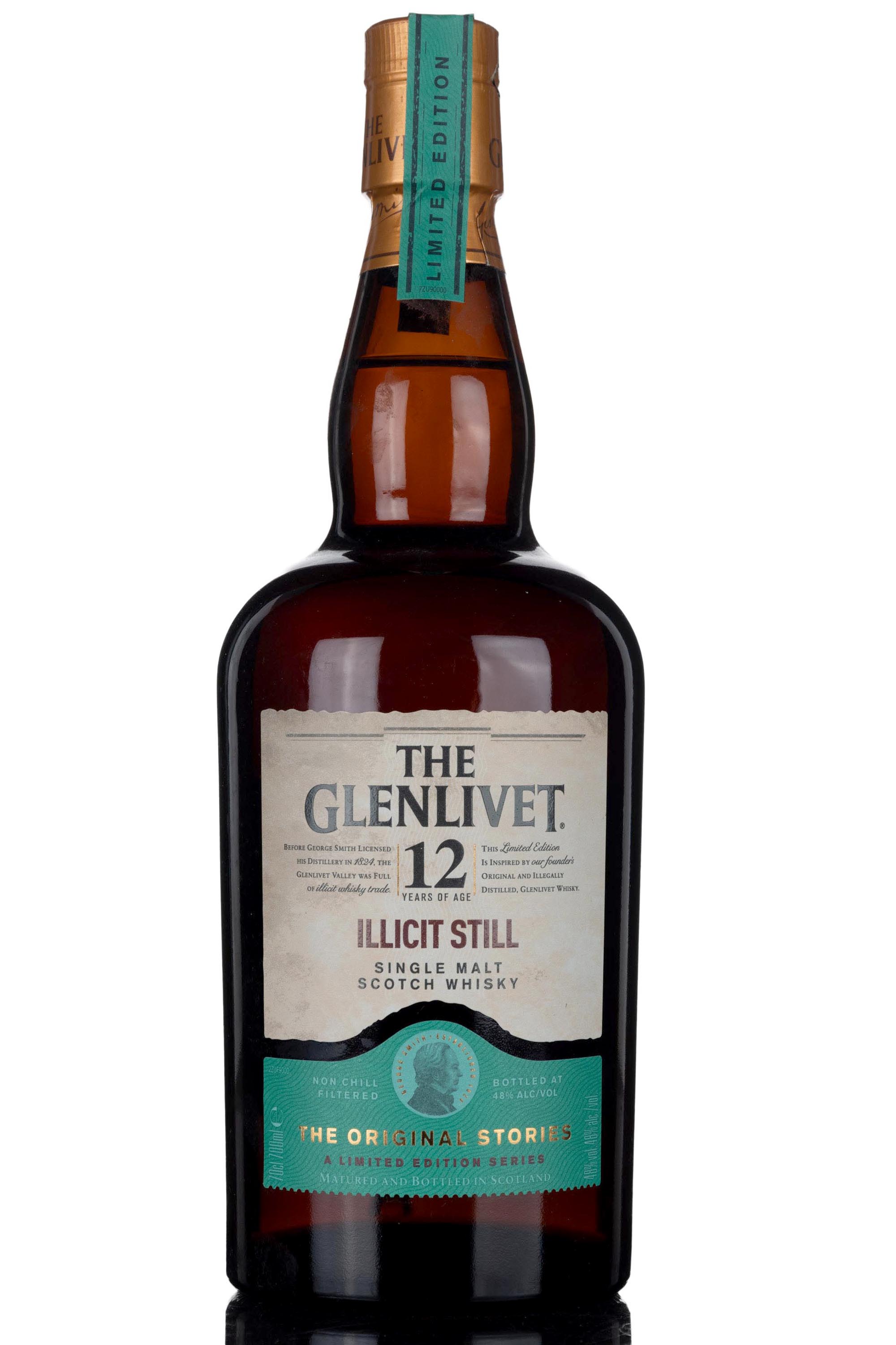 Glenlivet 12 Year Old - The Original Stories - Illicit Still - 2020 Release