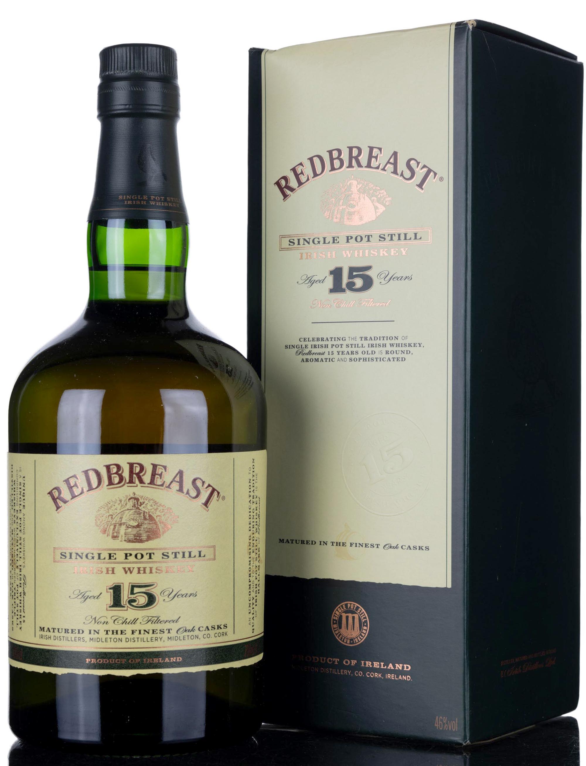 Redbreast 15 Year Old - Single Pot Still