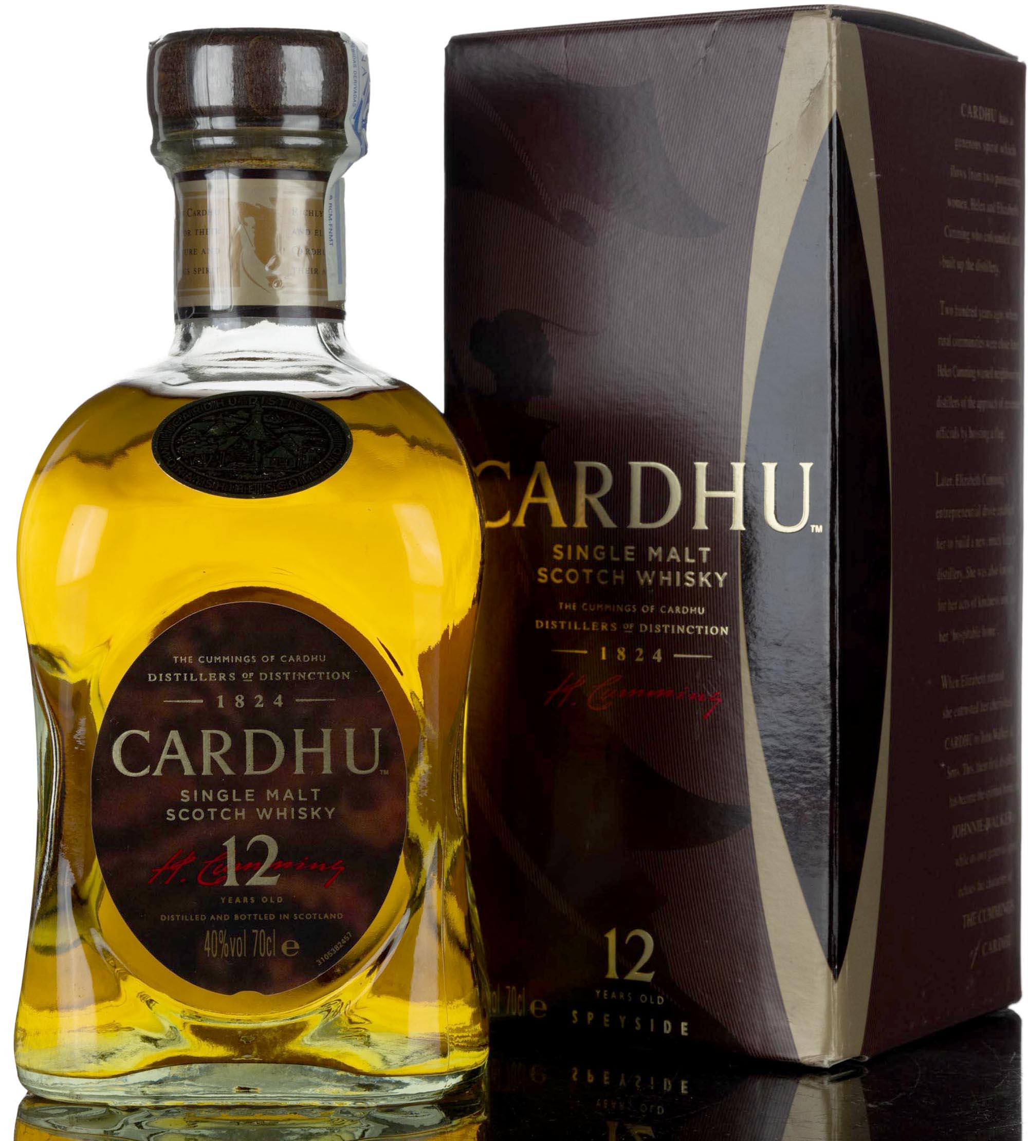 Cardhu 12 Year Old