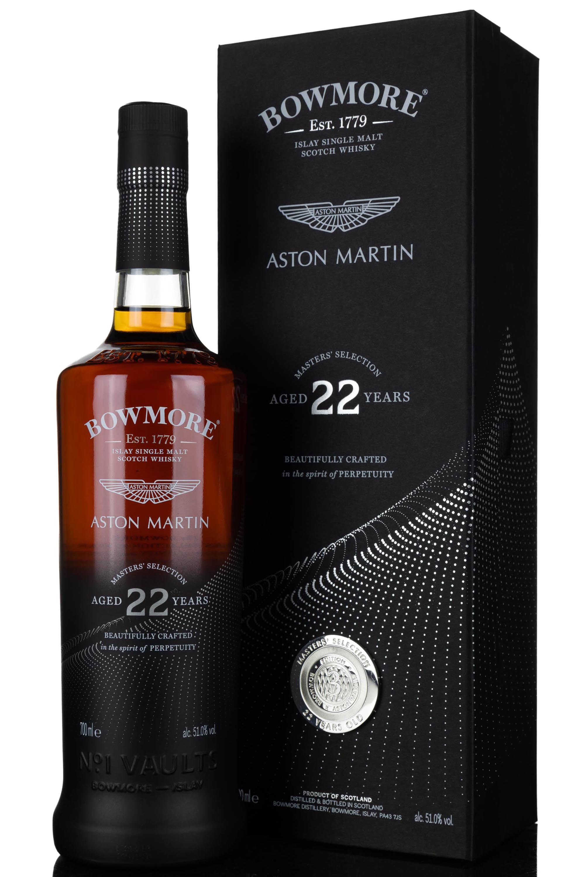 Bowmore 22 Year Old -  Aston Martin - Masters Selection Edition 3 - 2023 Release