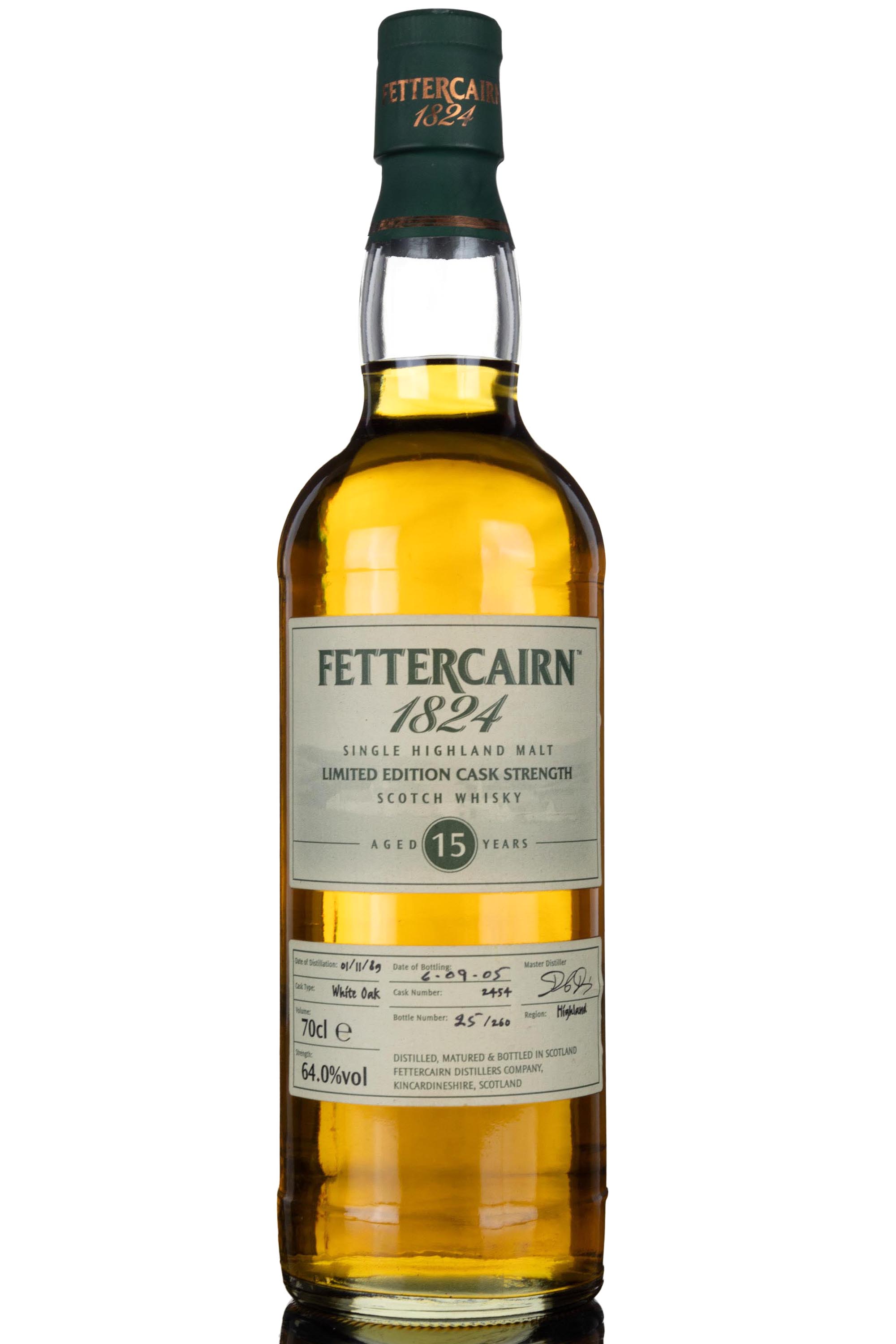 Fettercairn 1989-2005 - 15 Year Old - Single Cask 2454