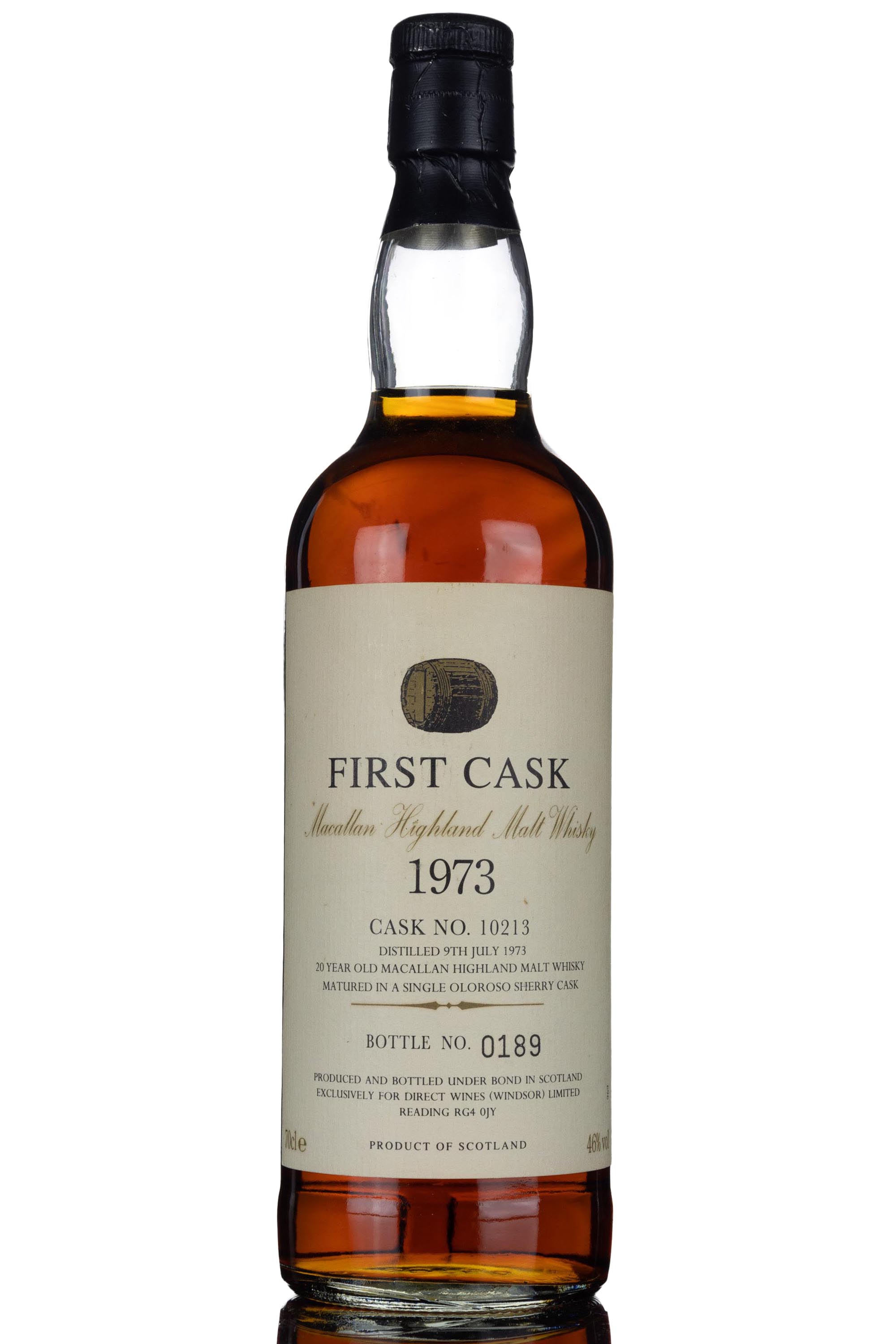 Macallan 1973 - 20 Year Old - First Cask - Single Cask 10213