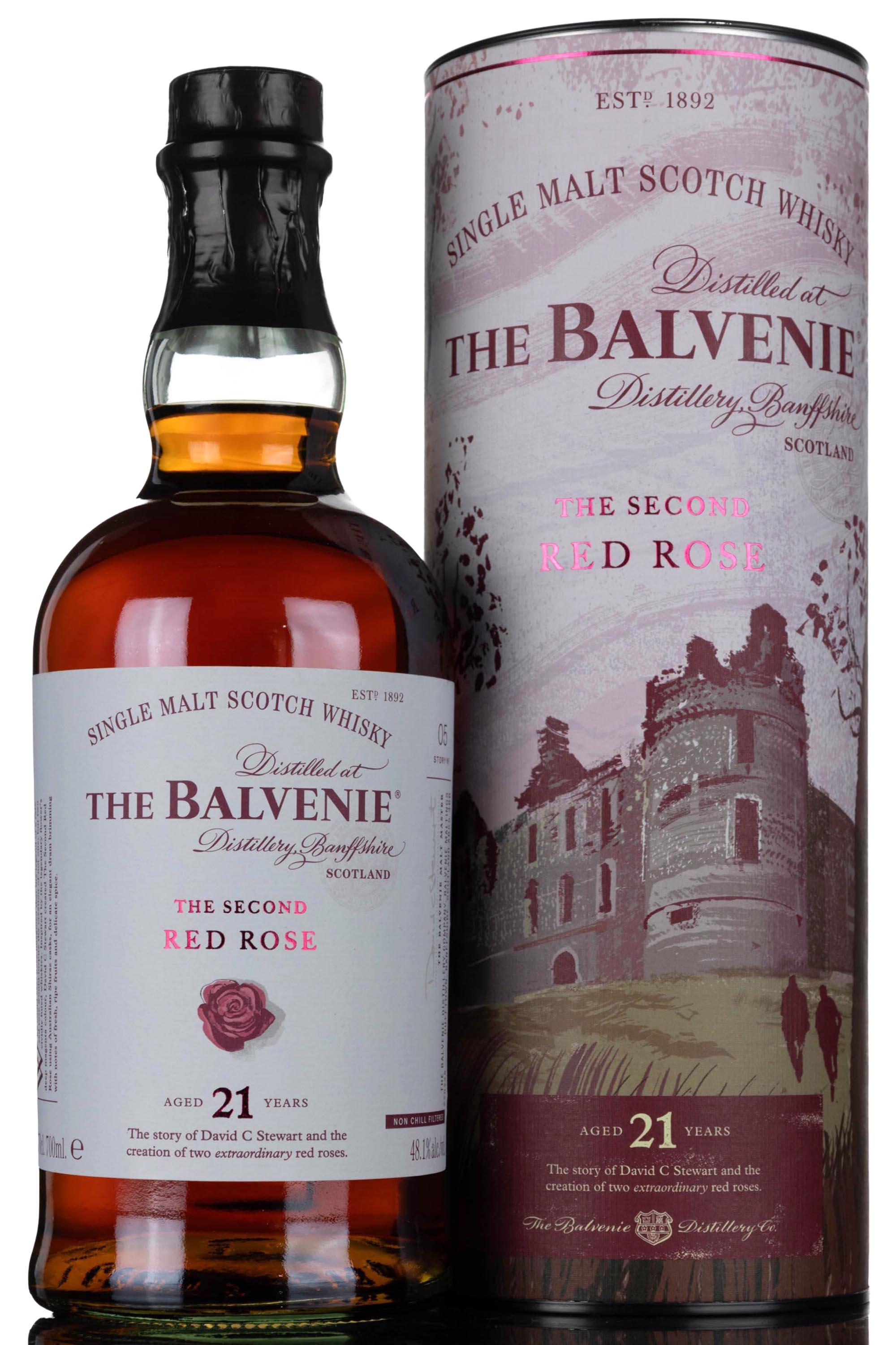 Balvenie 21 Year Old - The Second Red Rose - Story No.5 - 2020 Release