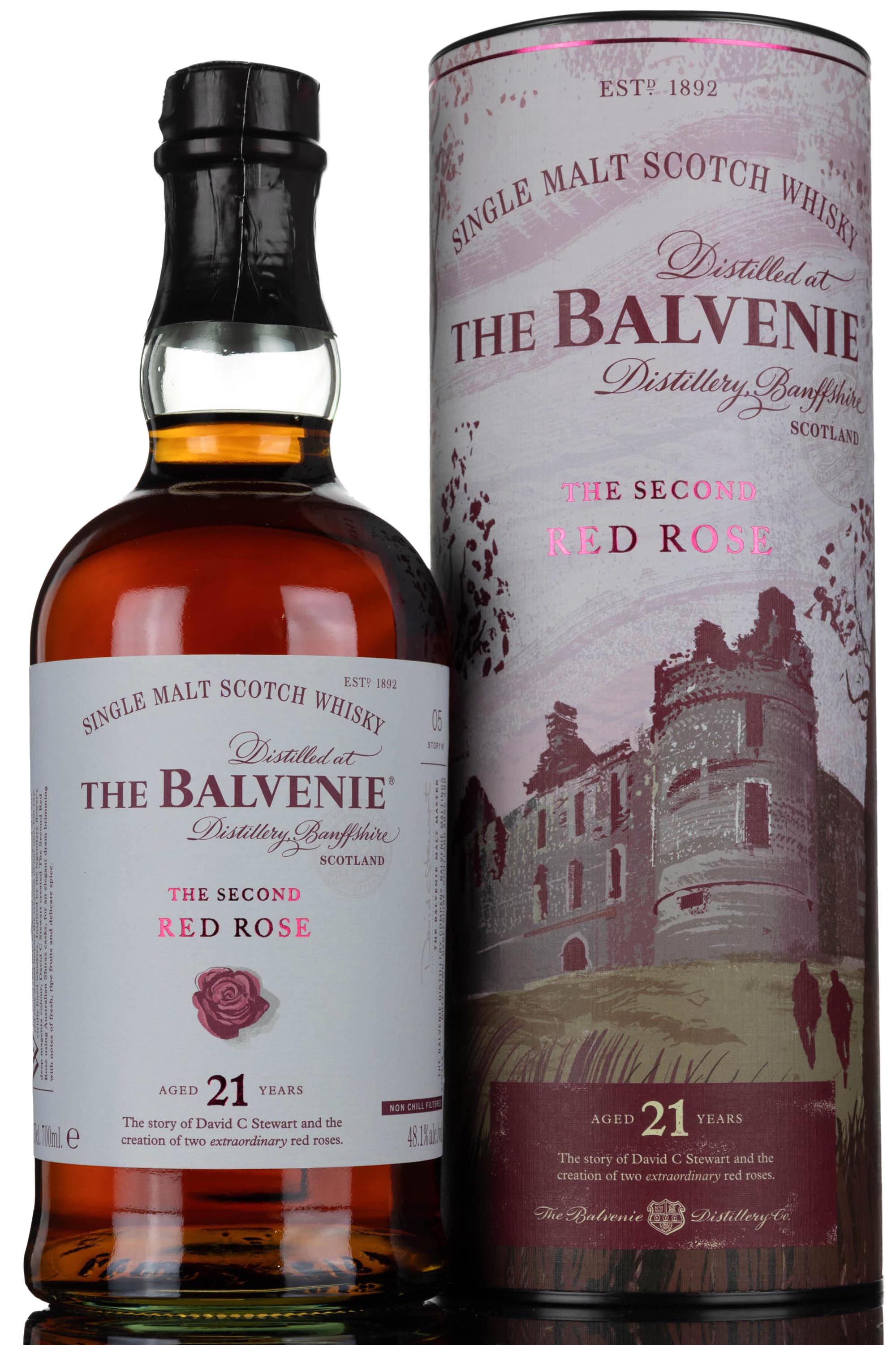 Balvenie 21 Year Old - The Second Red Rose - Story No.5 - 2020 Release