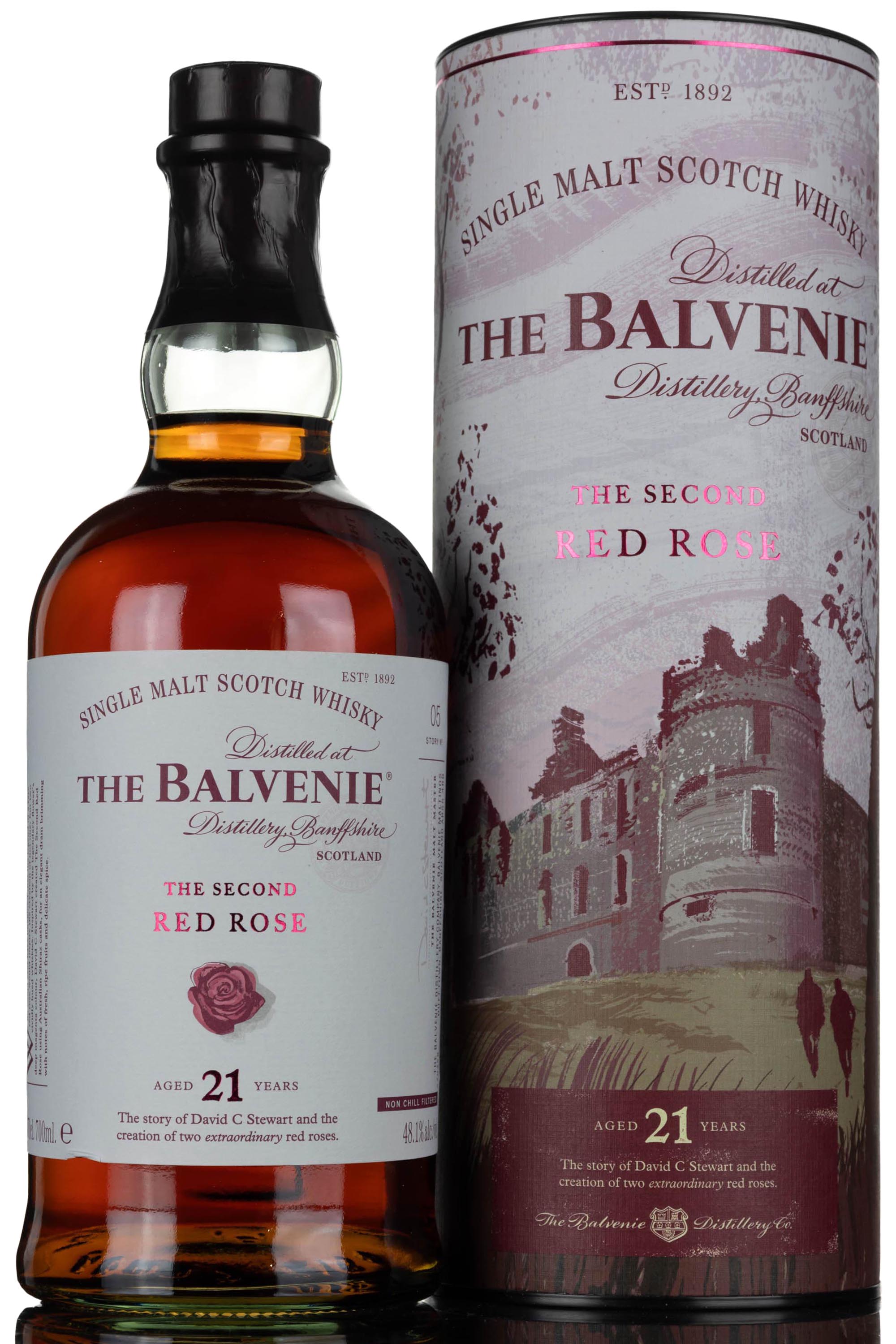 Balvenie 21 Year Old - The Second Red Rose - Story No.5 - 2020 Release