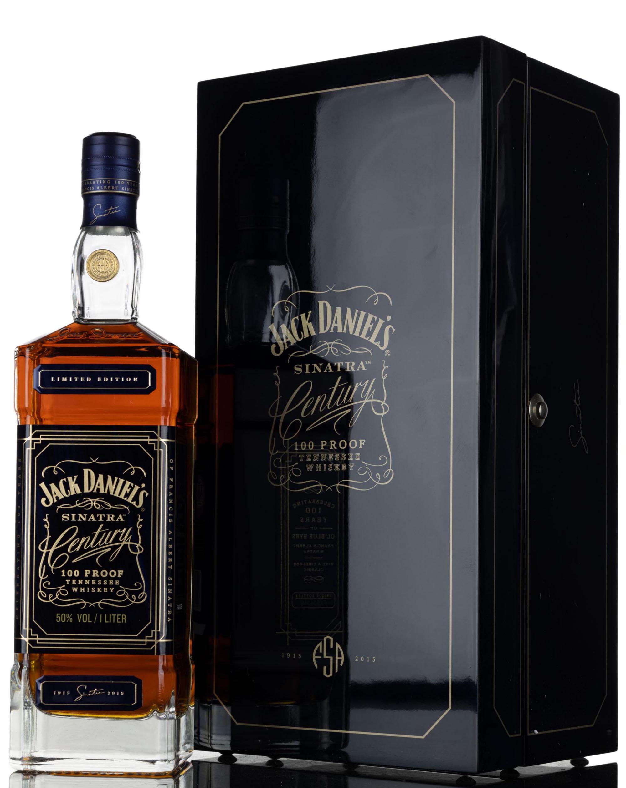 Jack Daniels Sinatra Century 1915-2015 - Limited Edition - 2015 Release - 1 Litre