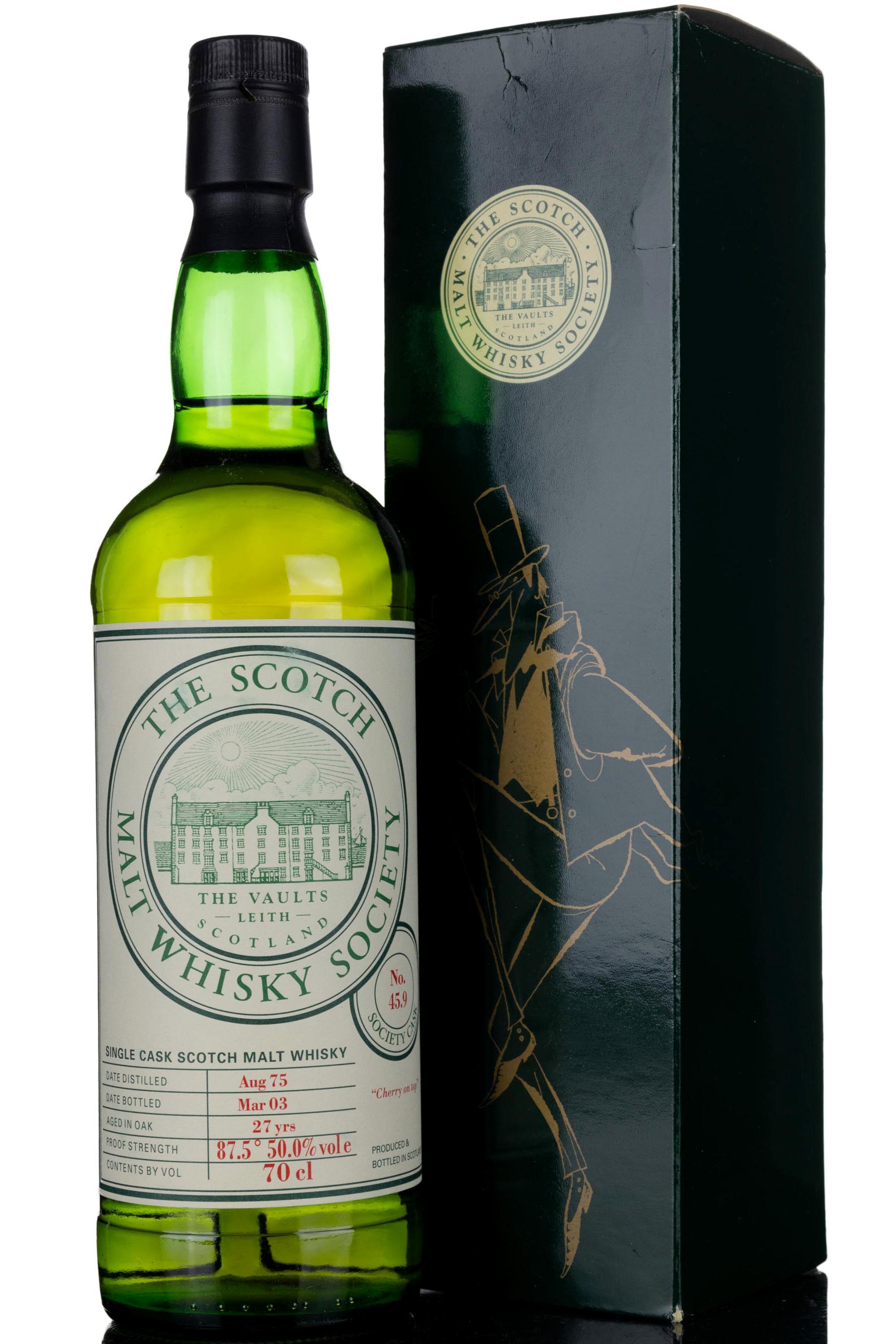 Dallas Dhu 1975-2003 - 27 Year Old - SMWS 45.9 - Cherry On Top