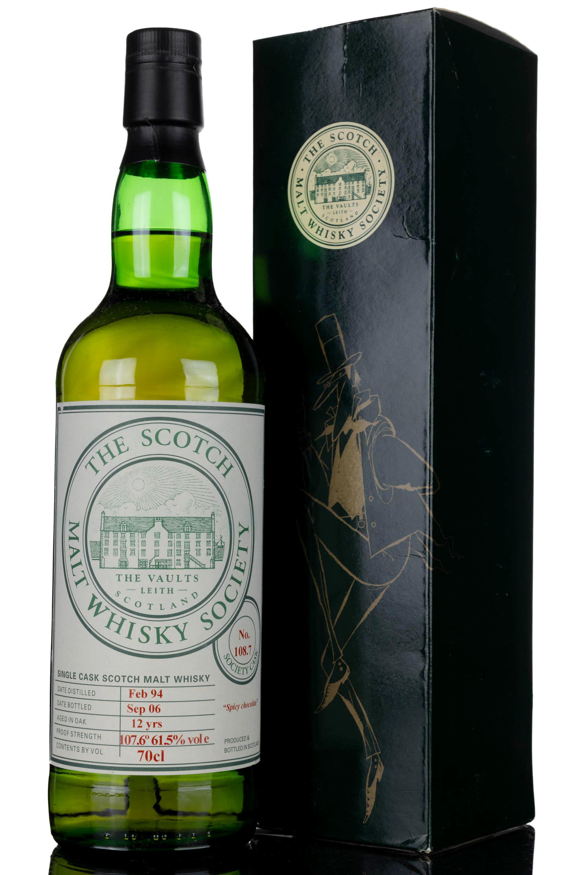 Allt-A-Bhainne 1994-2006 - 12 Year Old - SMWS 108.7 -  Spicy Chocolate