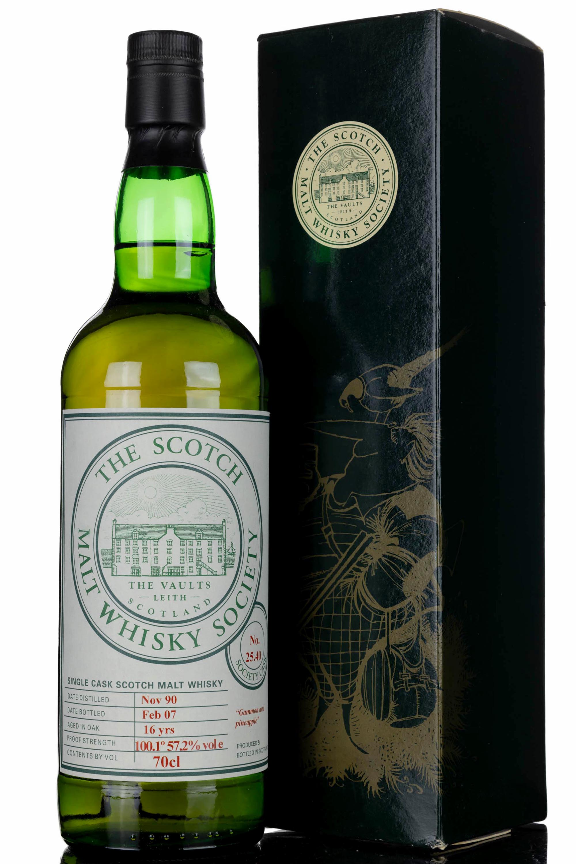 Rosebank 1990-2007 - 16 Year Old - SMWS 25.40 - Gammon & Pineapple