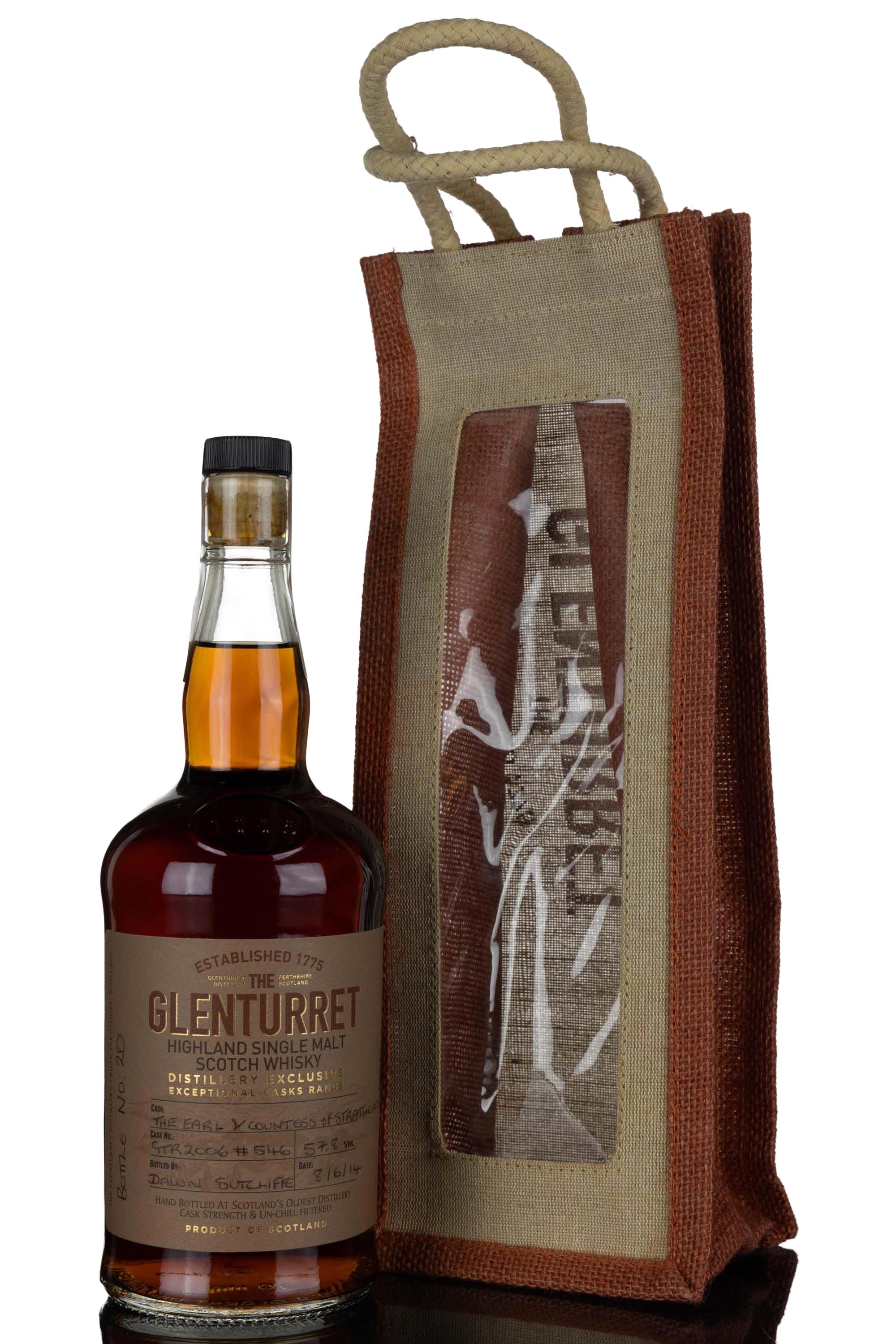 Glenturret 2006-2014 - Single Cask 546 - Distillery Exclusive - Hand Filled