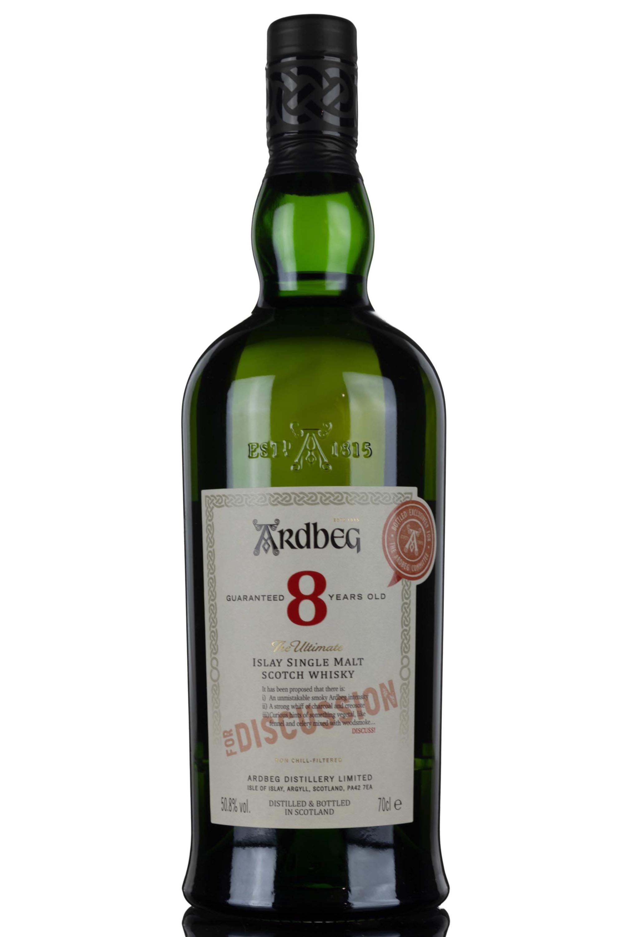 Ardbeg 8 Year Old - For Discussion - Committee Release 2021