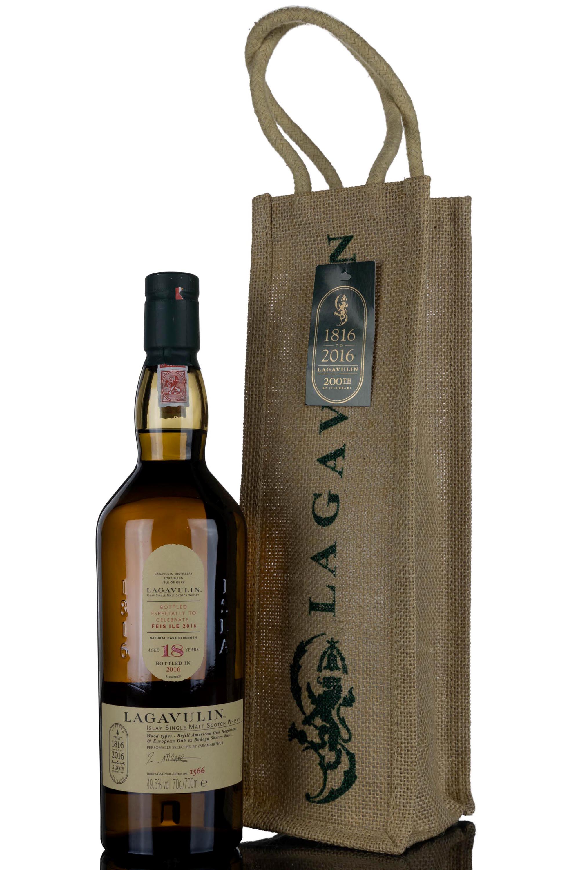 Lagavulin 18 Year Old - Festival 2016 - 200th Anniversary Edition