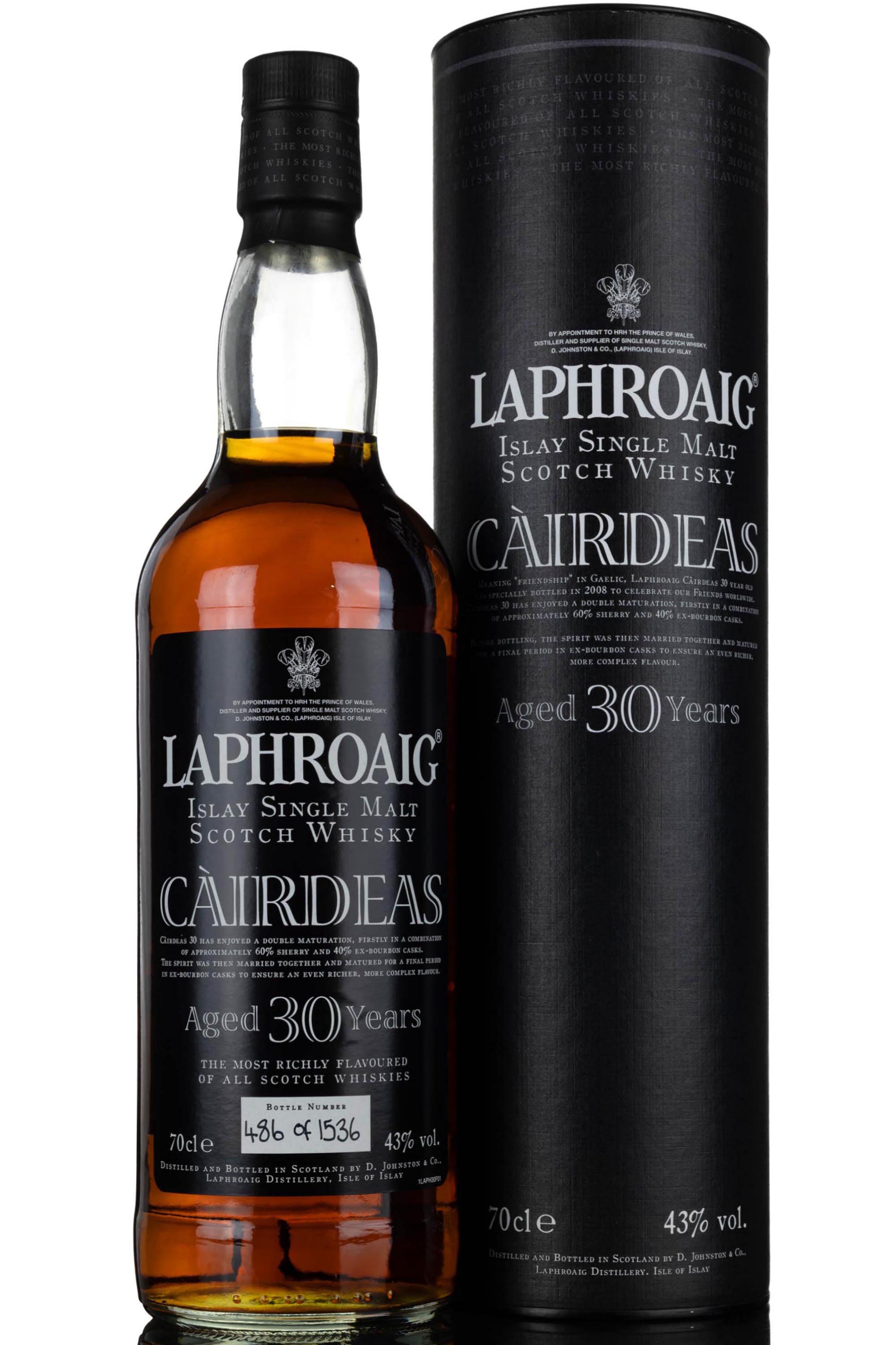 Laphroaig 30 Year Old - Cairdeas - 2008 Release