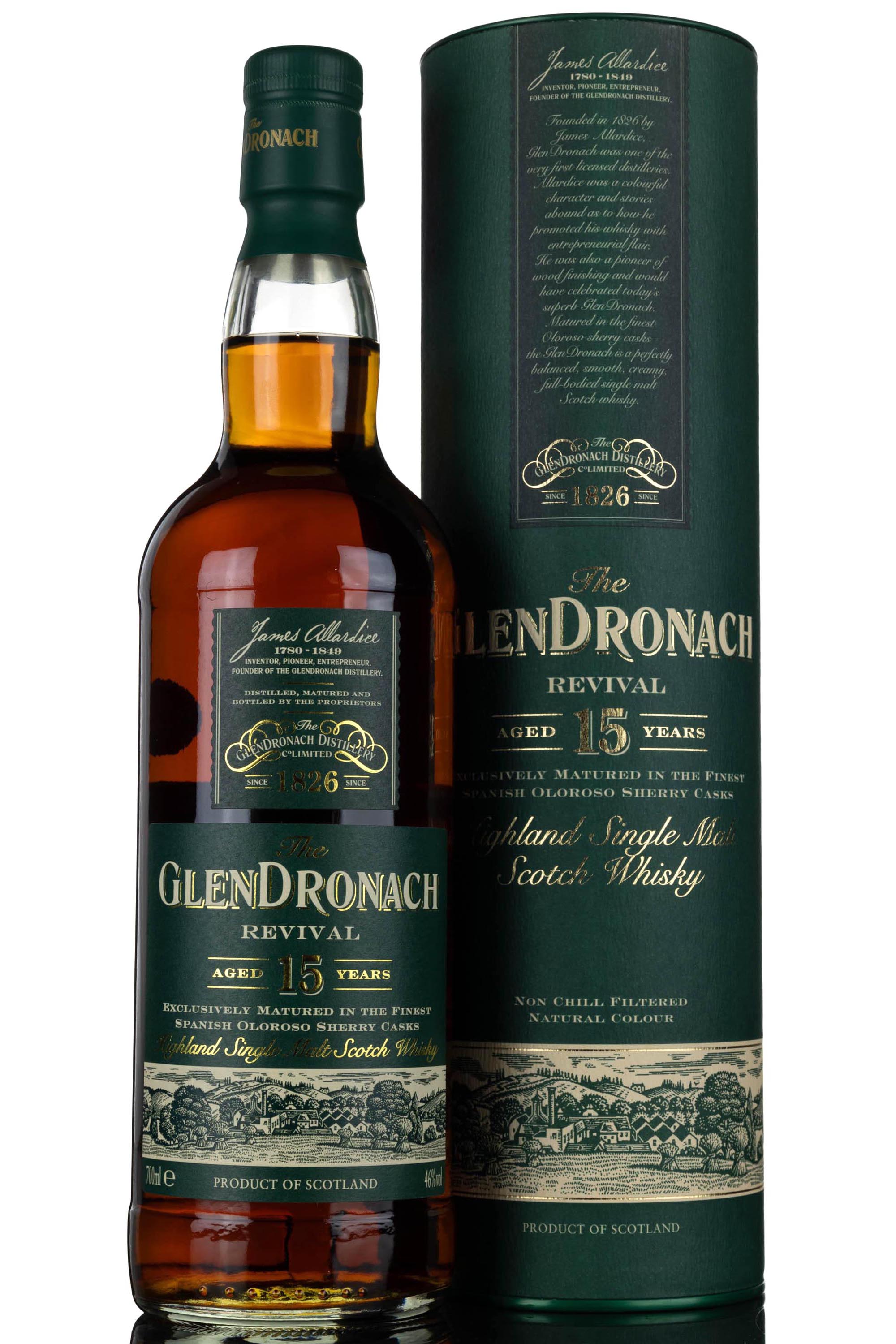 Glendronach 15 Year Old - Revival - 2014 Release