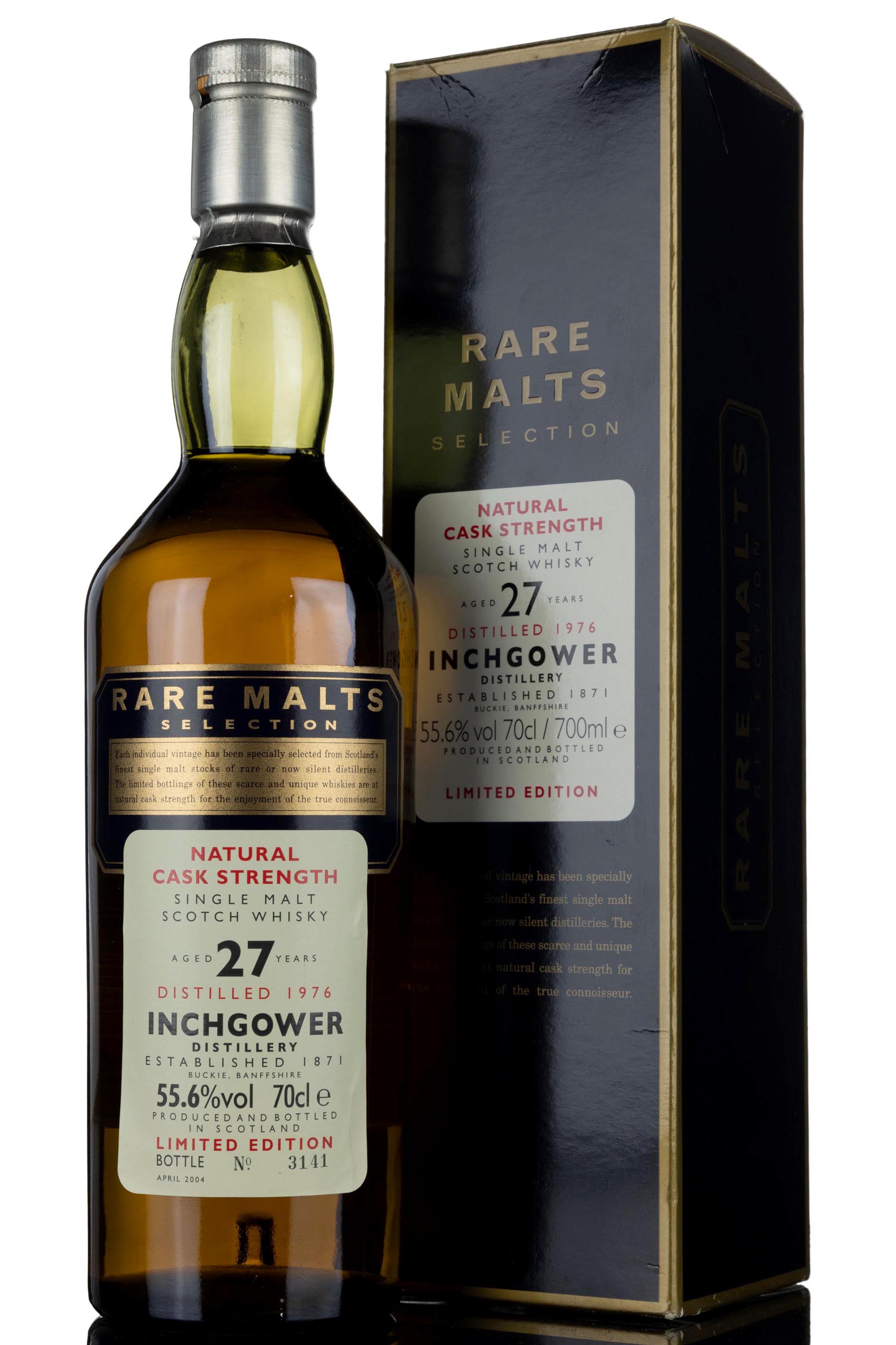 Inchgower 1976-2004 - 27 Year Old - Rare Malts 55.6%