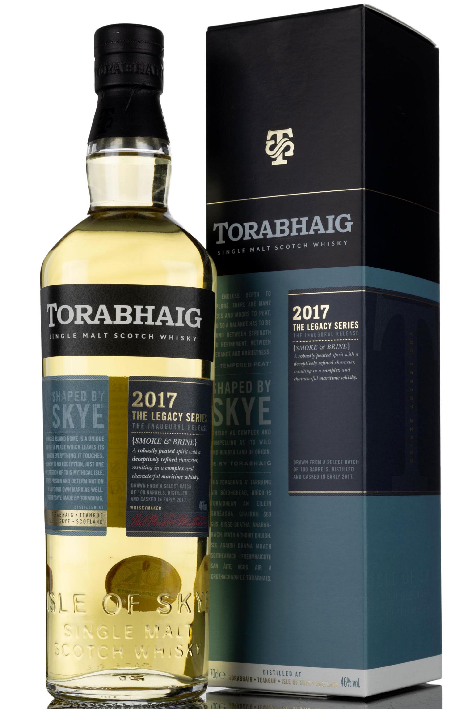 Torabhaig 2017 - The Legacy Series - Inaugural Release - 2020 Release