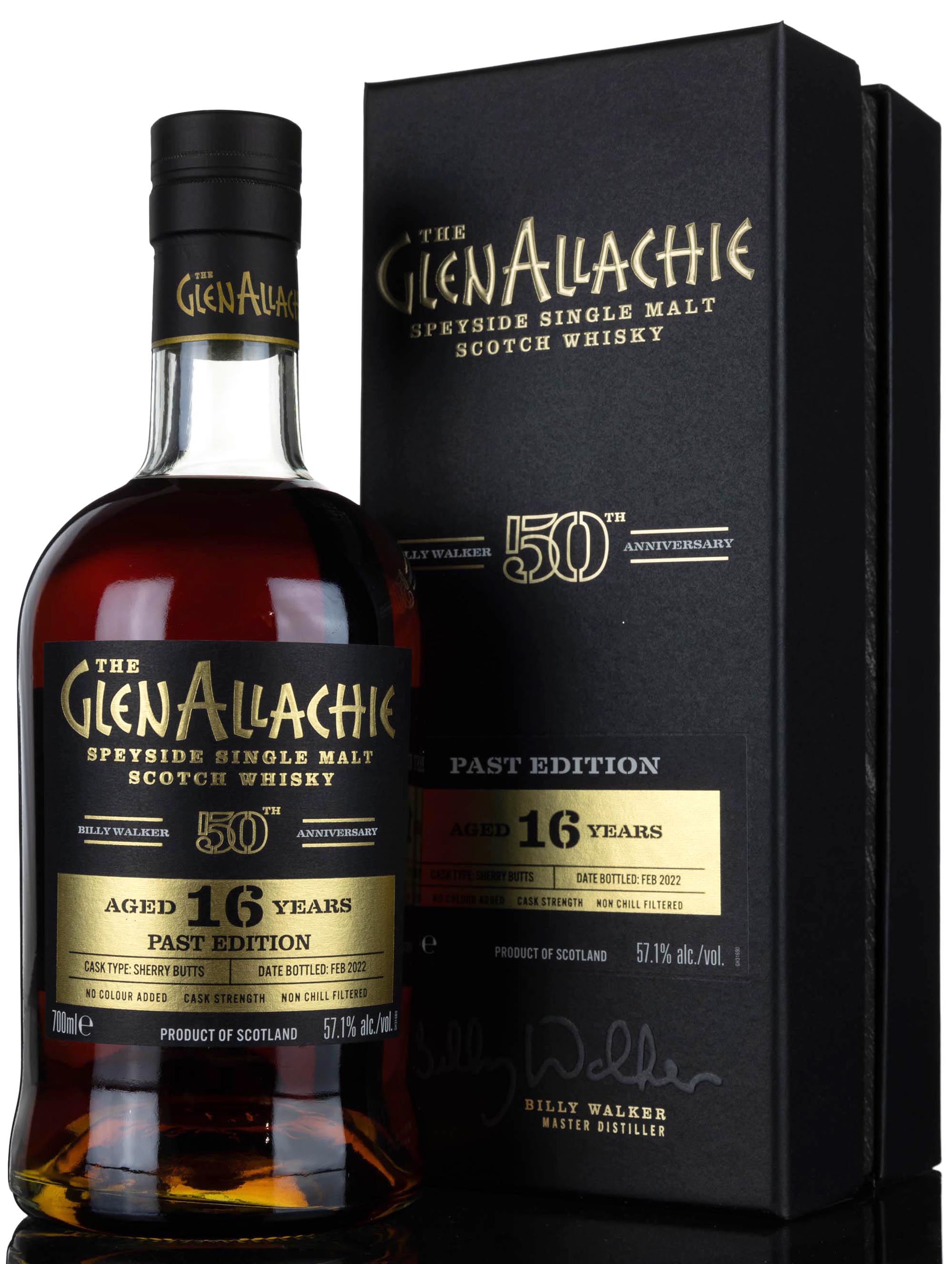 Glenallachie 16 Year Old - 50th Anniversary - Past Edition - 2022 Release