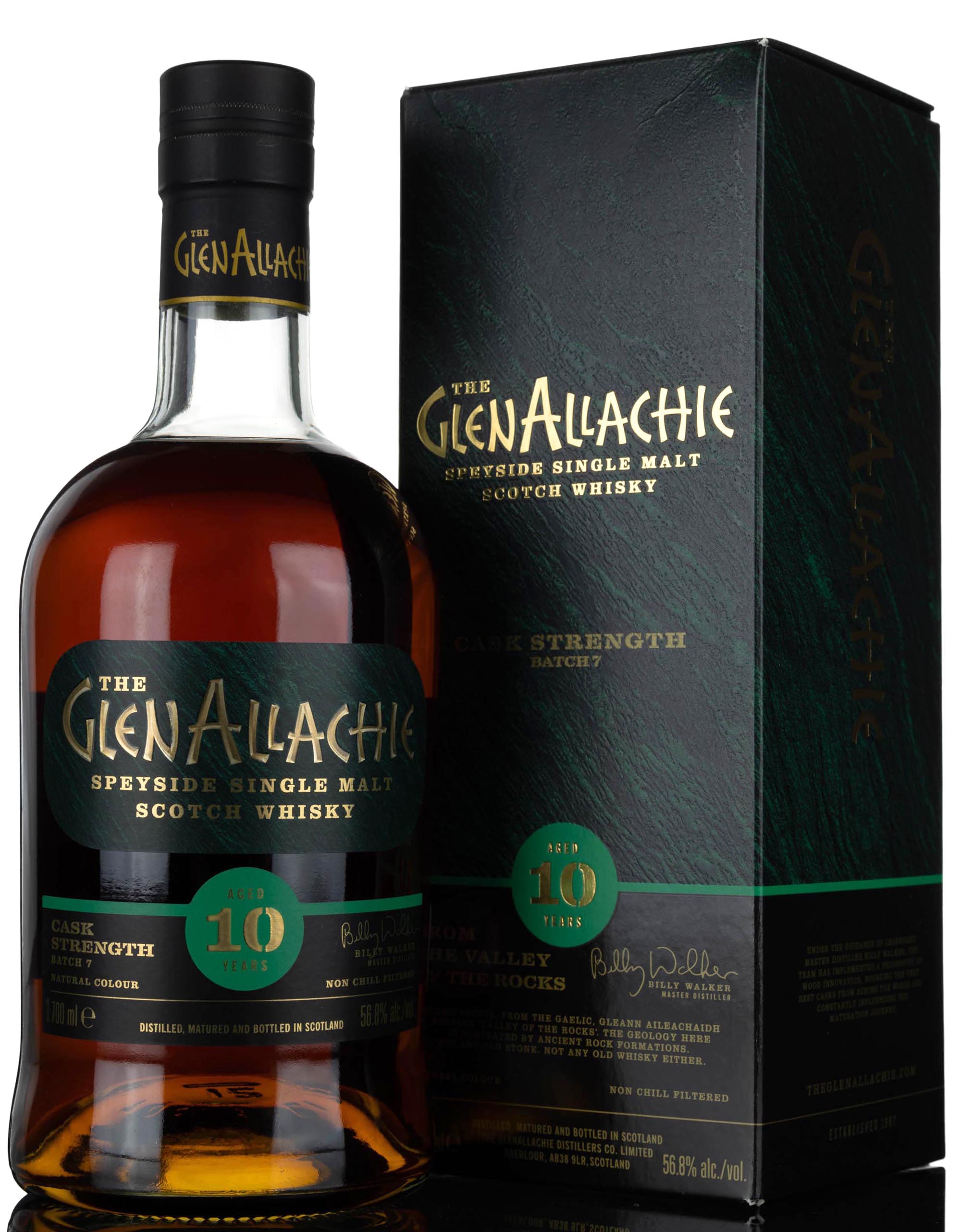 Glenallachie 10 Year Old - Cask Strength Batch 7 - 2022 Release