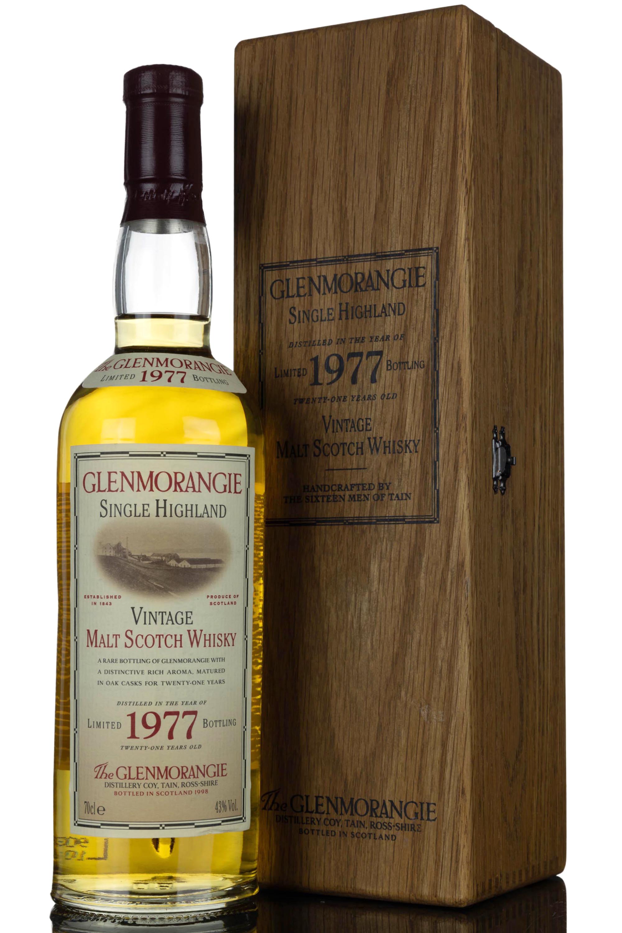 Glenmorangie 1977-1998 - 21 Year Old