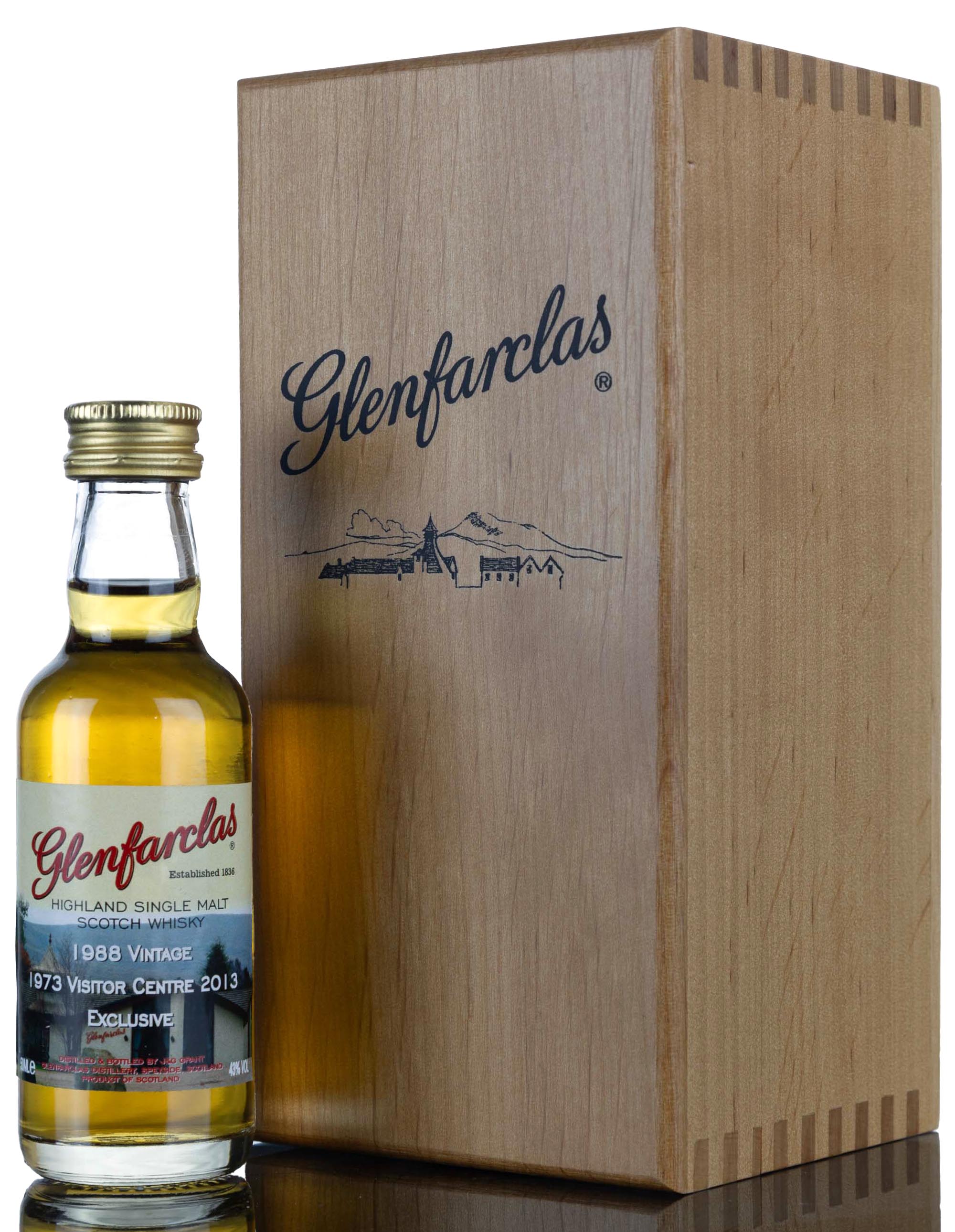 Glenfarclas 1988 - 1973 Visitor Centre 2013 Exclusive - Miniature