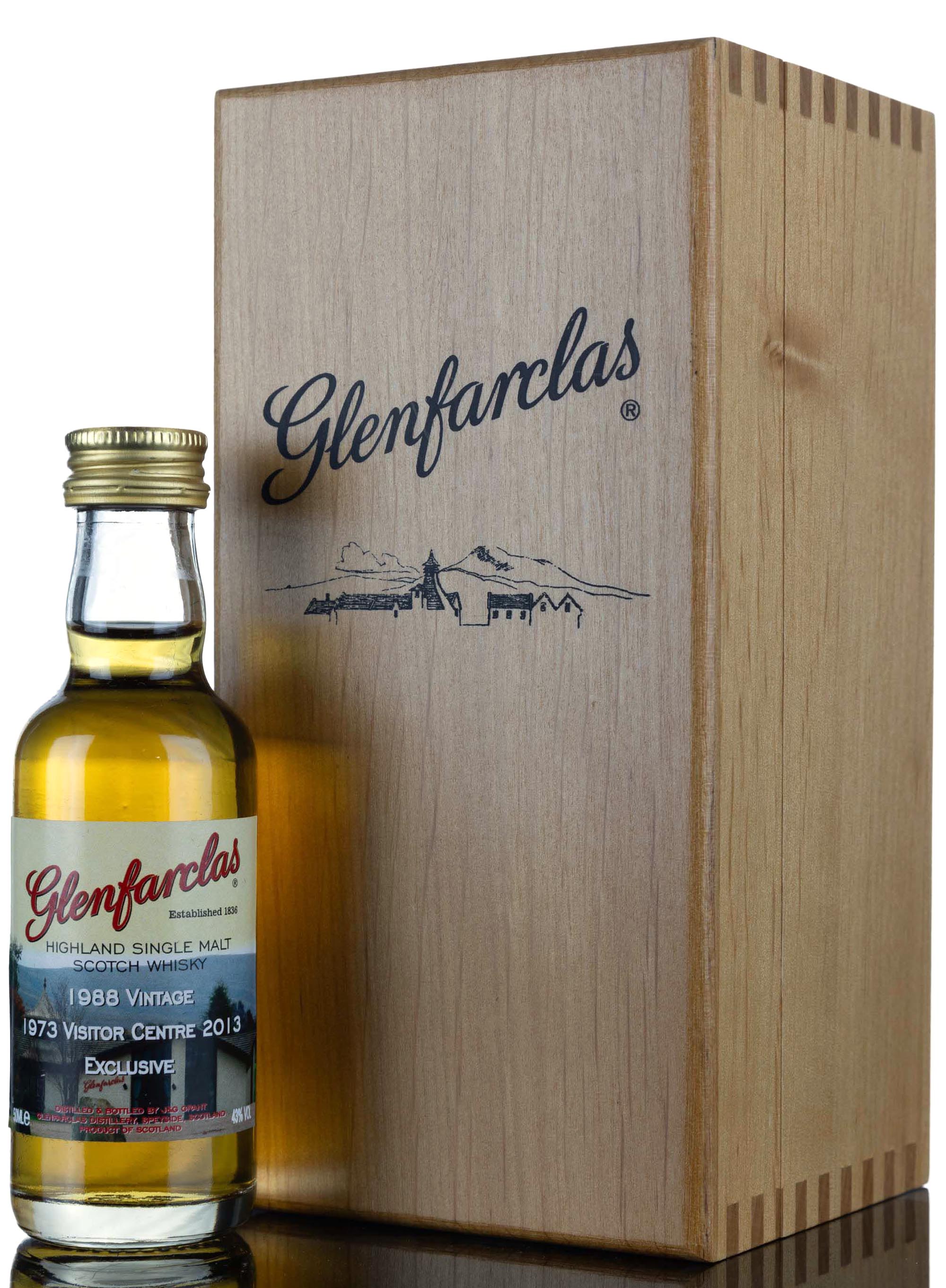 Glenfarclas 1988 - 1973 Visitor Centre 2013 Exclusive - Miniature